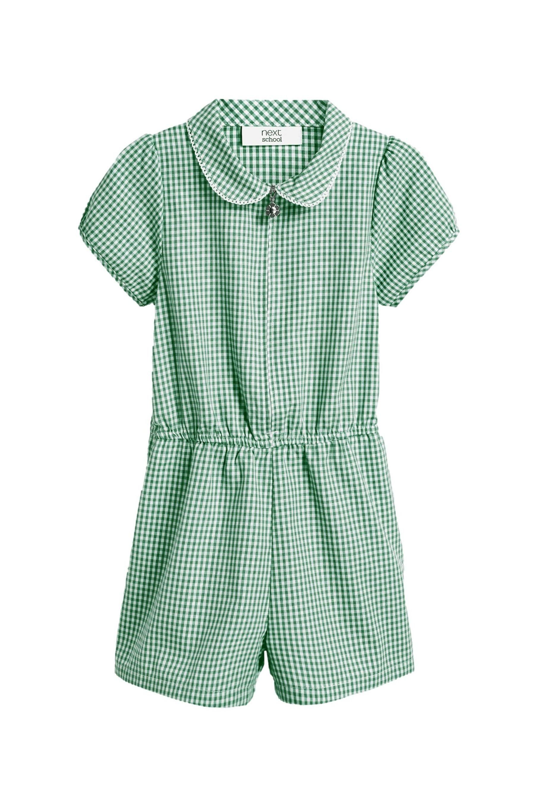 Playsuit Schul-Overall mit Baumwolle und Vichykaros