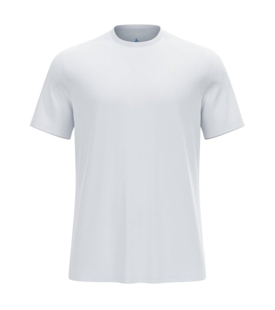 Odlo T-Shirt Wander-/Freizeit Crew Neck Cardada (100% Polyester) weiss Herr günstig online kaufen