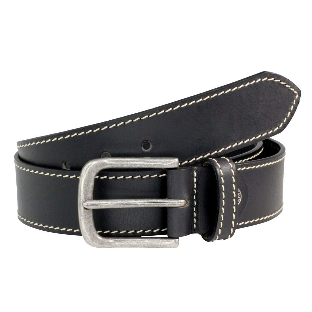 LINDENMANN Ledergürtel Ledergürtel LINDENMANN LM schwarz günstig online kaufen