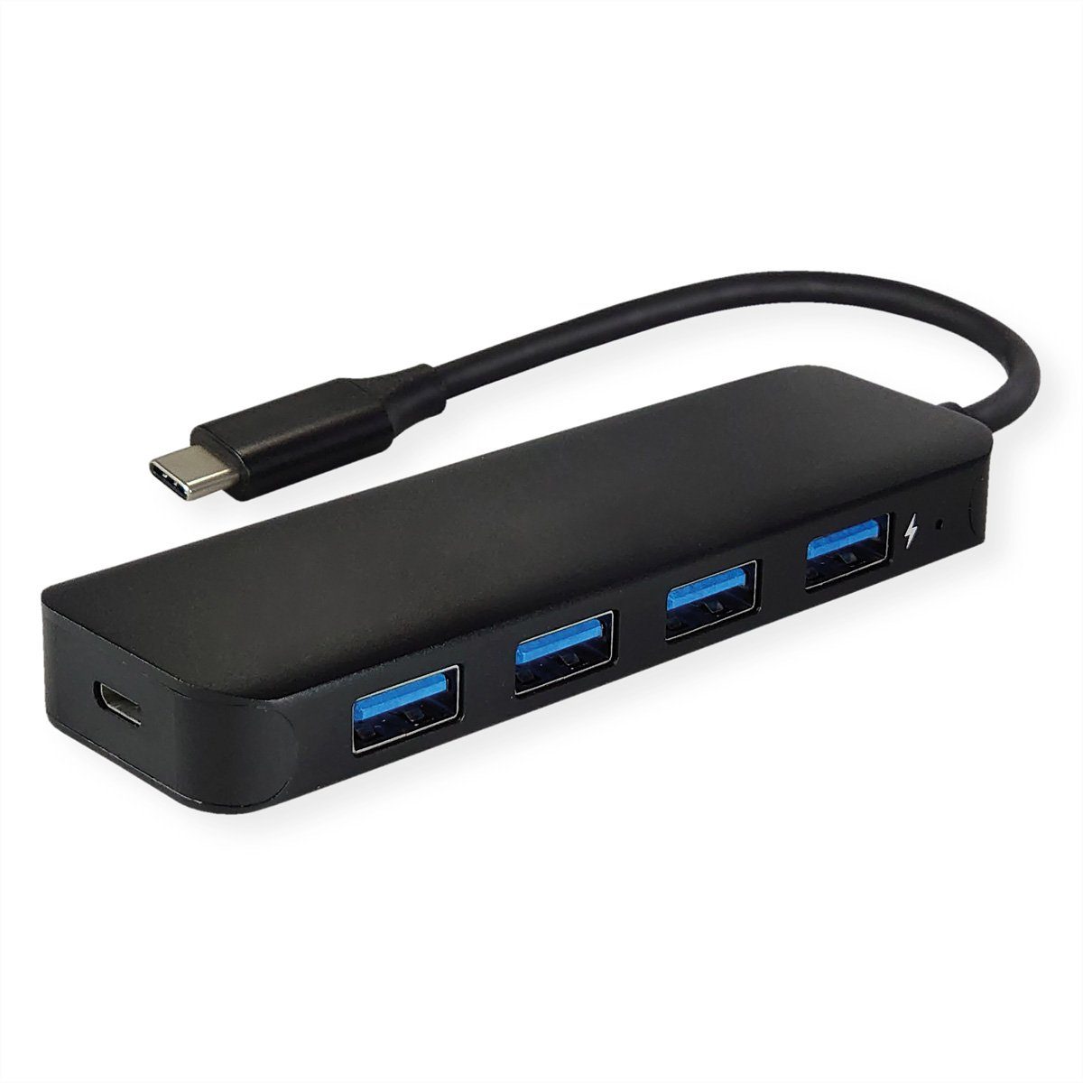 USB 3.2 Gen 1 Hub, 4fach, Typ C Anschlusskabel Computer-Adapter