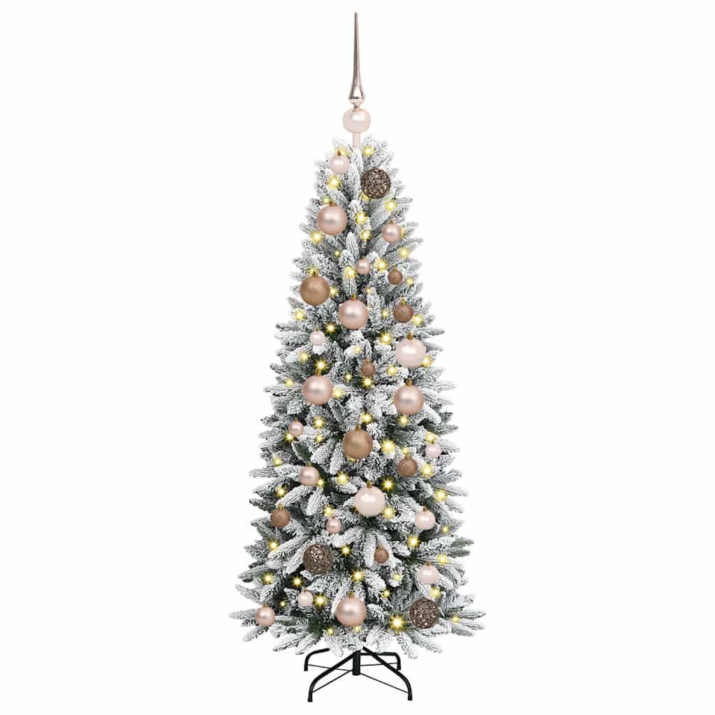 vidaXL Künstlicher Weihnachtsbaum Künstlicher Weihnachtsbaum Weiß 120 cm