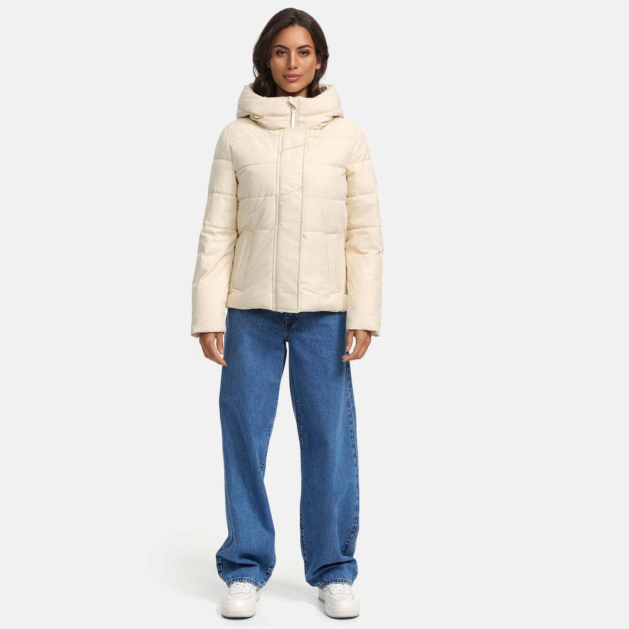 Marikoo Outdoorjacke Elira mit warmem Teddyfell
