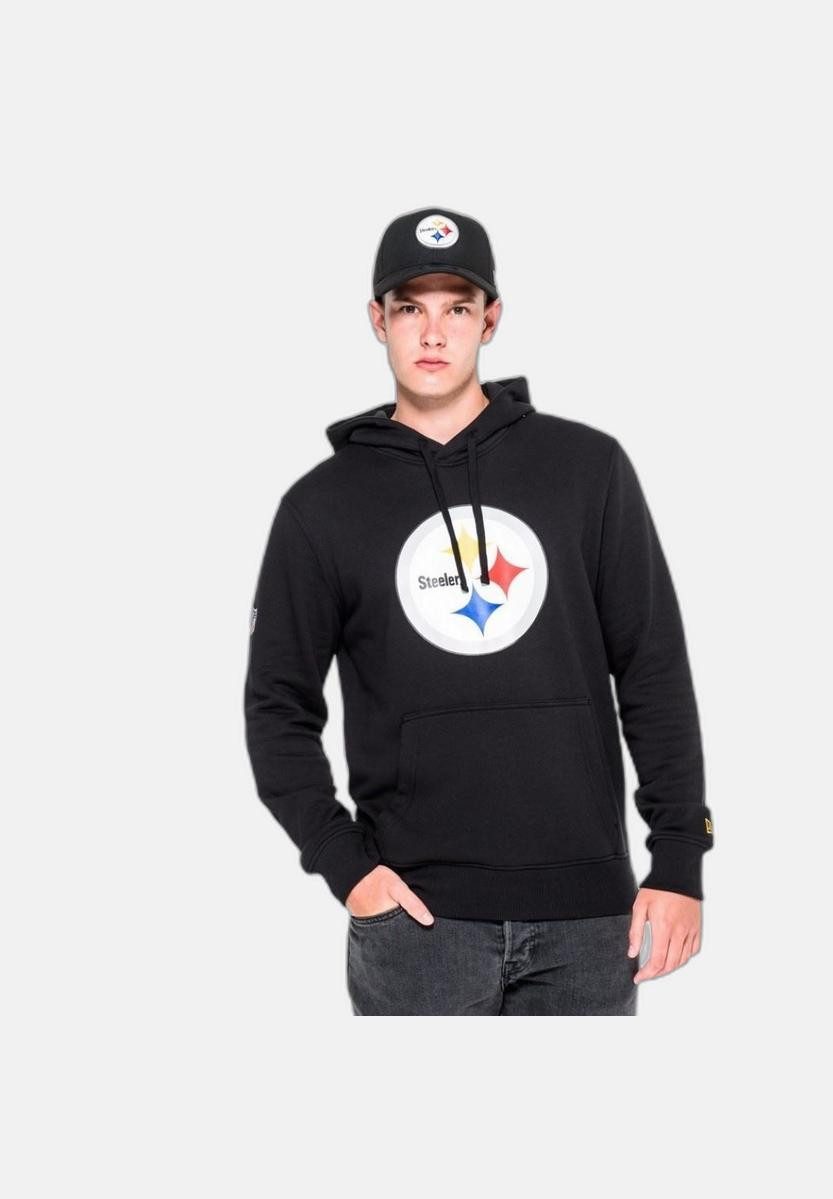 New Era Hoodie Pittsburgh Steelers NFL Team Logo Hoody Schwarz Kapuzenpullover New Er (1-tlg)
