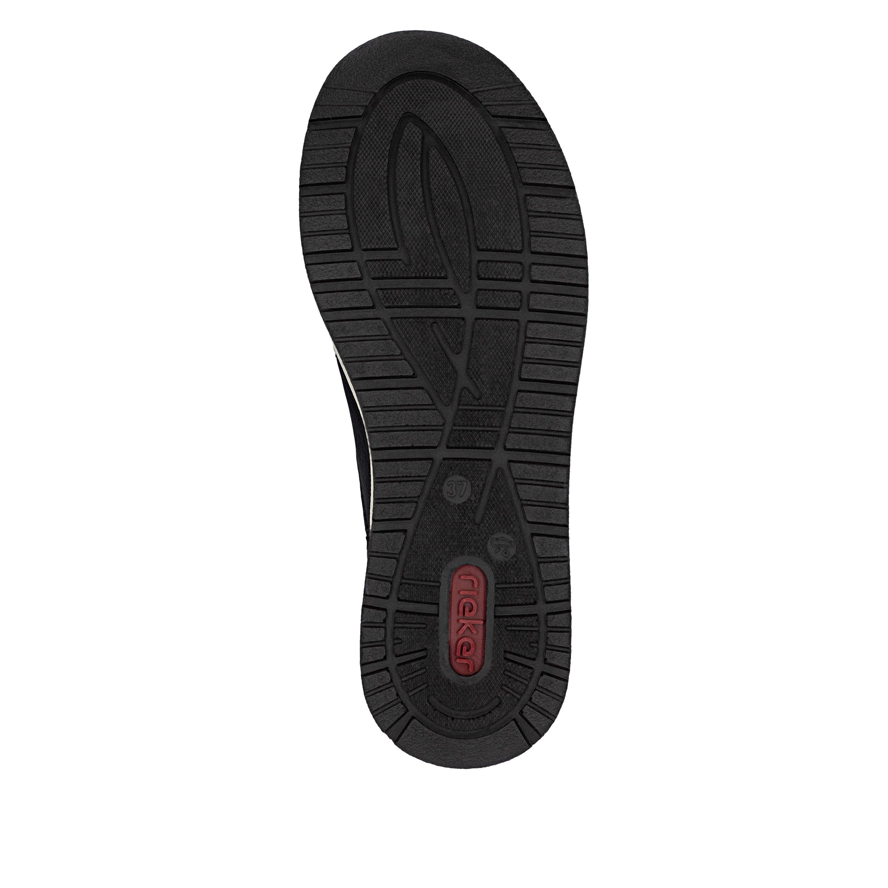Rieker Ready2GO Sneaker Plateauboots, Stiefelette, High-Top-Sneaker mit Vorderreißverschluss