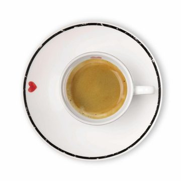 Ritzenhoff & Breker Espressotasse Espressoset Caffe Amore, Porzellan