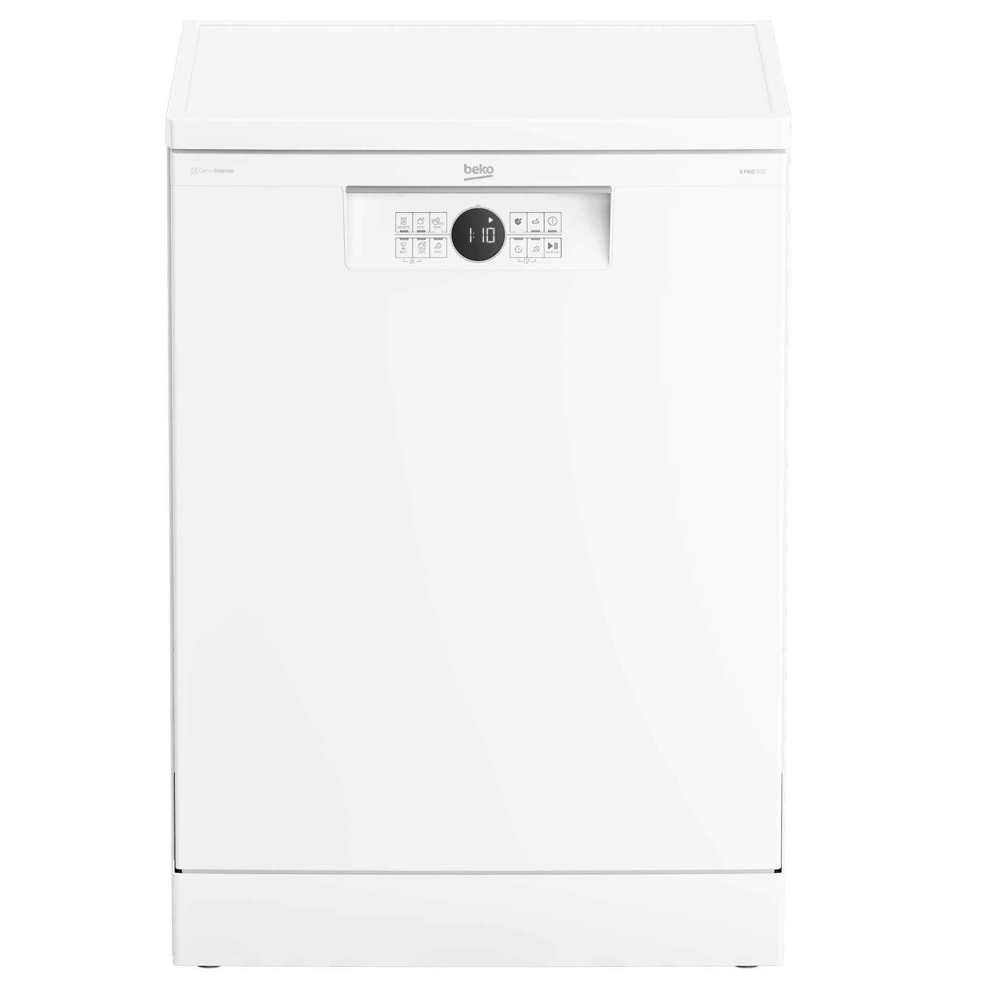 BEKO Standgeschirrspüler Weiß BDFN26441WC, 14 Maßgedecke, Inverter Motor, unterbaufähig, Zeitvorwahl – Bild 2 von 5