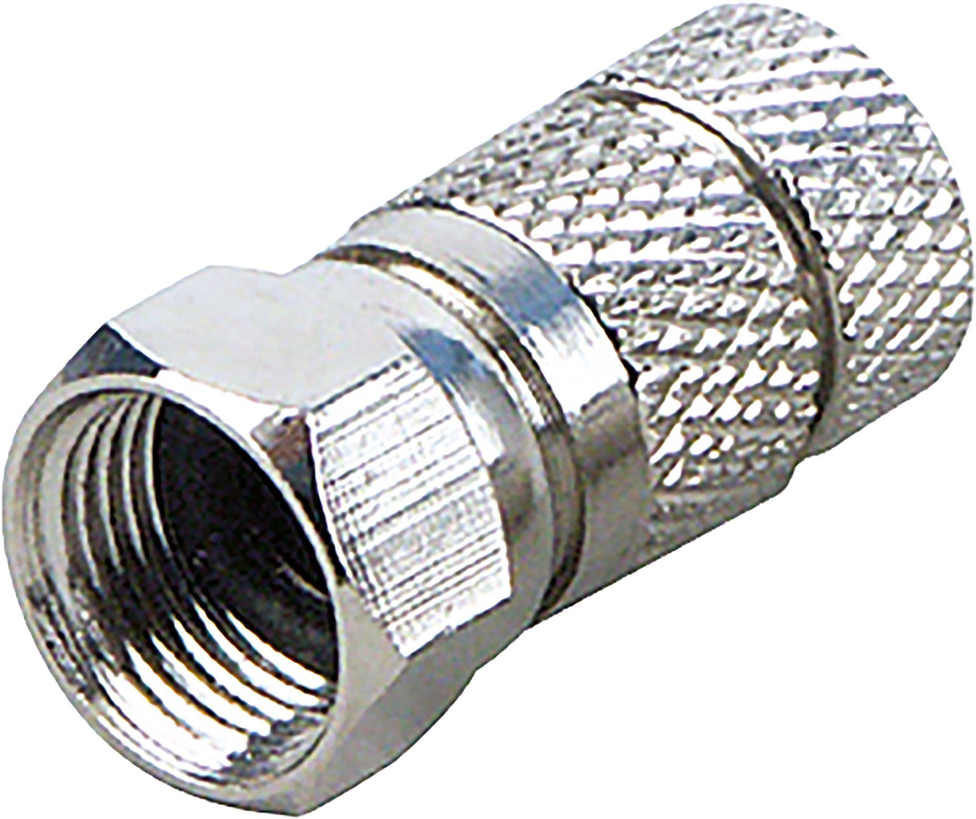 Schwaiger FSW7002 531 TV-Adapter F-Stecker zu F-Buchse, absoluter Wasser- und Feuchtigkeitsschutz