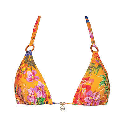 WATERCULT Triangel-Bikini-Top SUNSET FLORALS TRIANGLE TOP