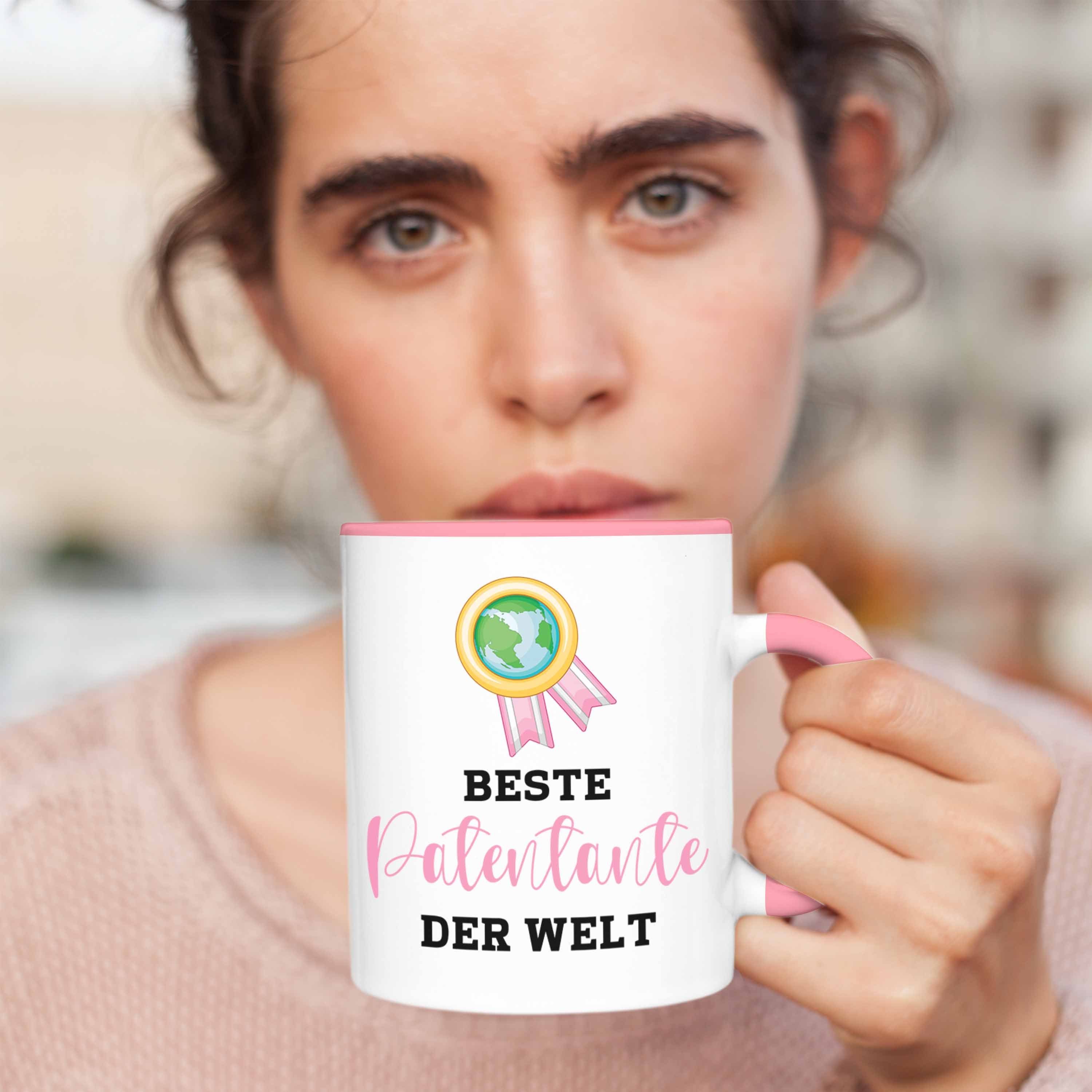 von Geburtstag Patentante Nichte Bin - Trendation LieblingsPatentante Tasse Ich Weihnachten Trendation Der Hier Geschenkideen Geschenk Rosa Lustig Beste Welt Tasse