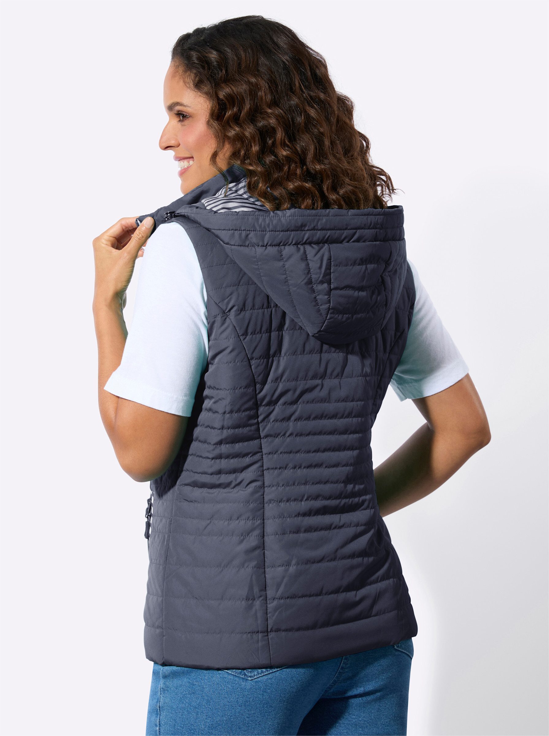 Witt Jerseyweste Kapuzen-Weste günstig online kaufen