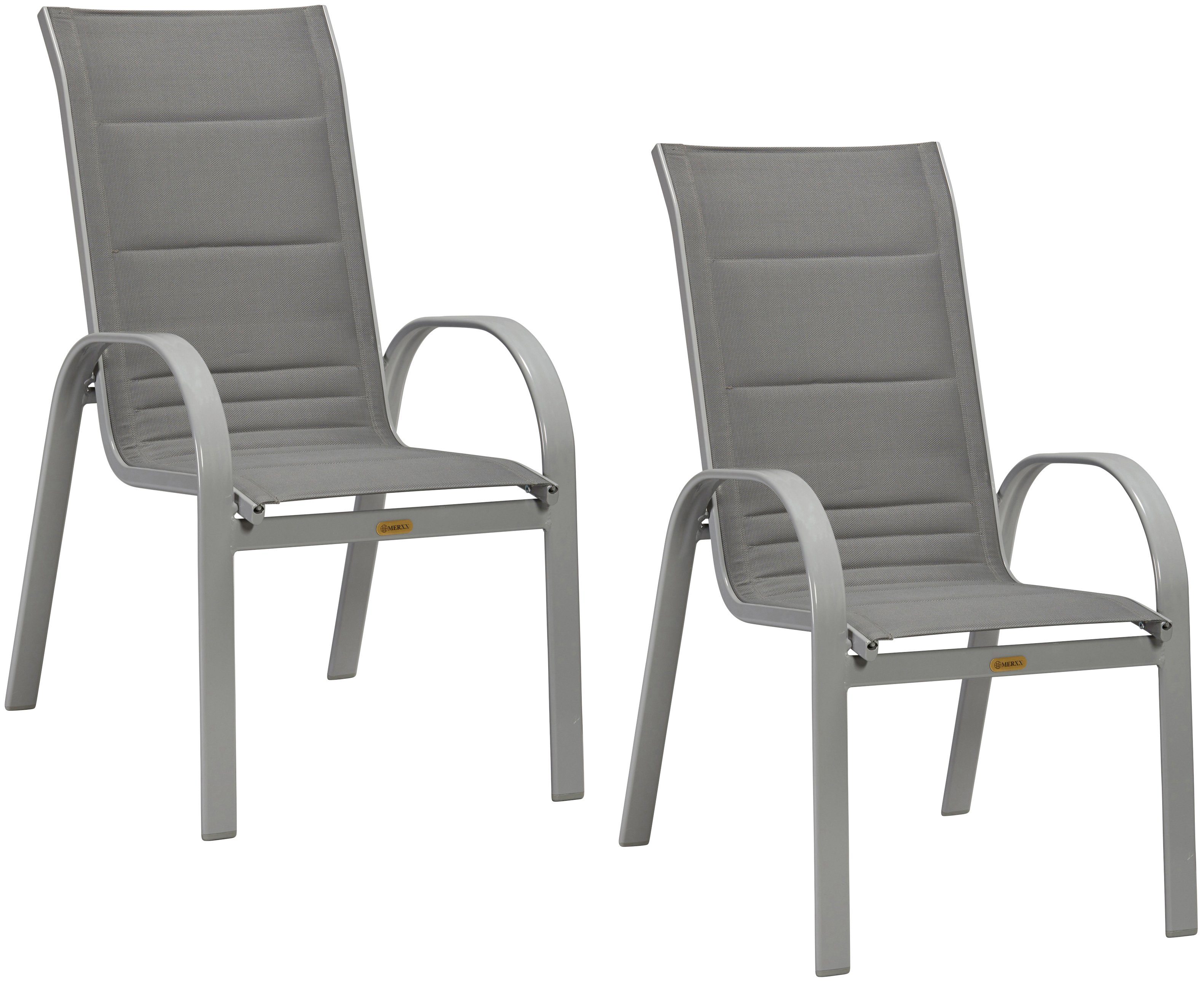 MERXX Stapelstuhl Amalfi Deluxe (Set, 2 günstig online kaufen