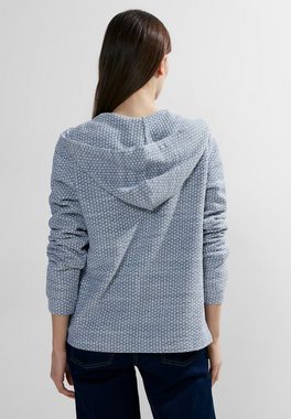 Cecil Shirtjacke in Jacquard-Qualität