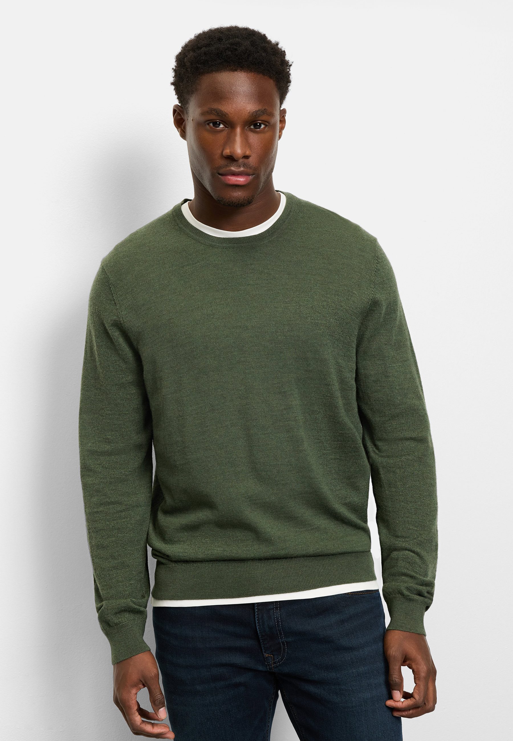 OLYMP Strickpullover OLYMP Casual Strick
