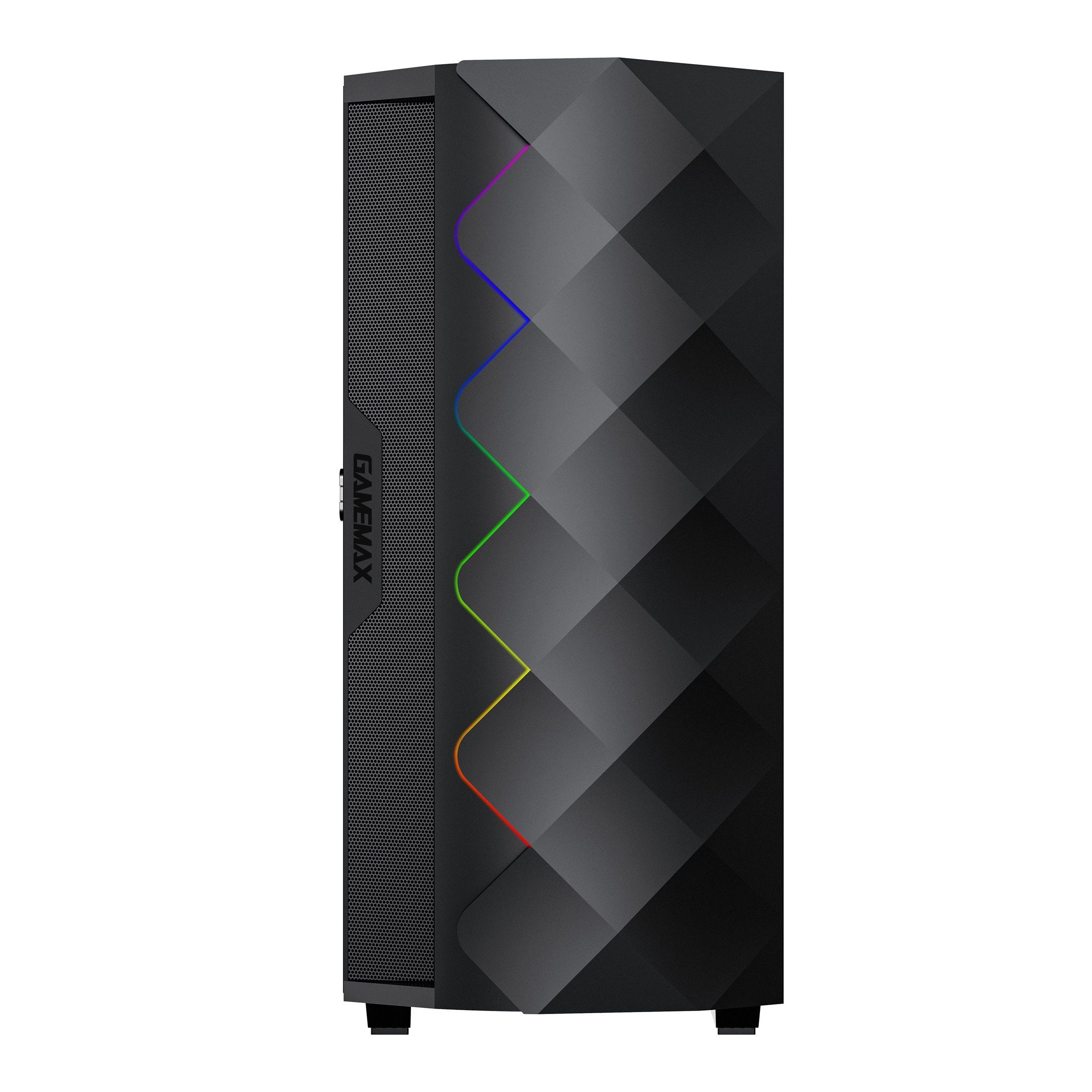 GAMEMAX MegaDeal Diamond BK 2611 Ryzen 5 5600G Radeon Graphics 32GB 1TB SSD PC-Komplettsystem (24", AMD Ryzen 5 5600G, Radeon Graphics on Board, 32 GB RAM, 1000 GB SSD, Windows 11 + MSI PRO MP2412DE Monitor 60cm (24)