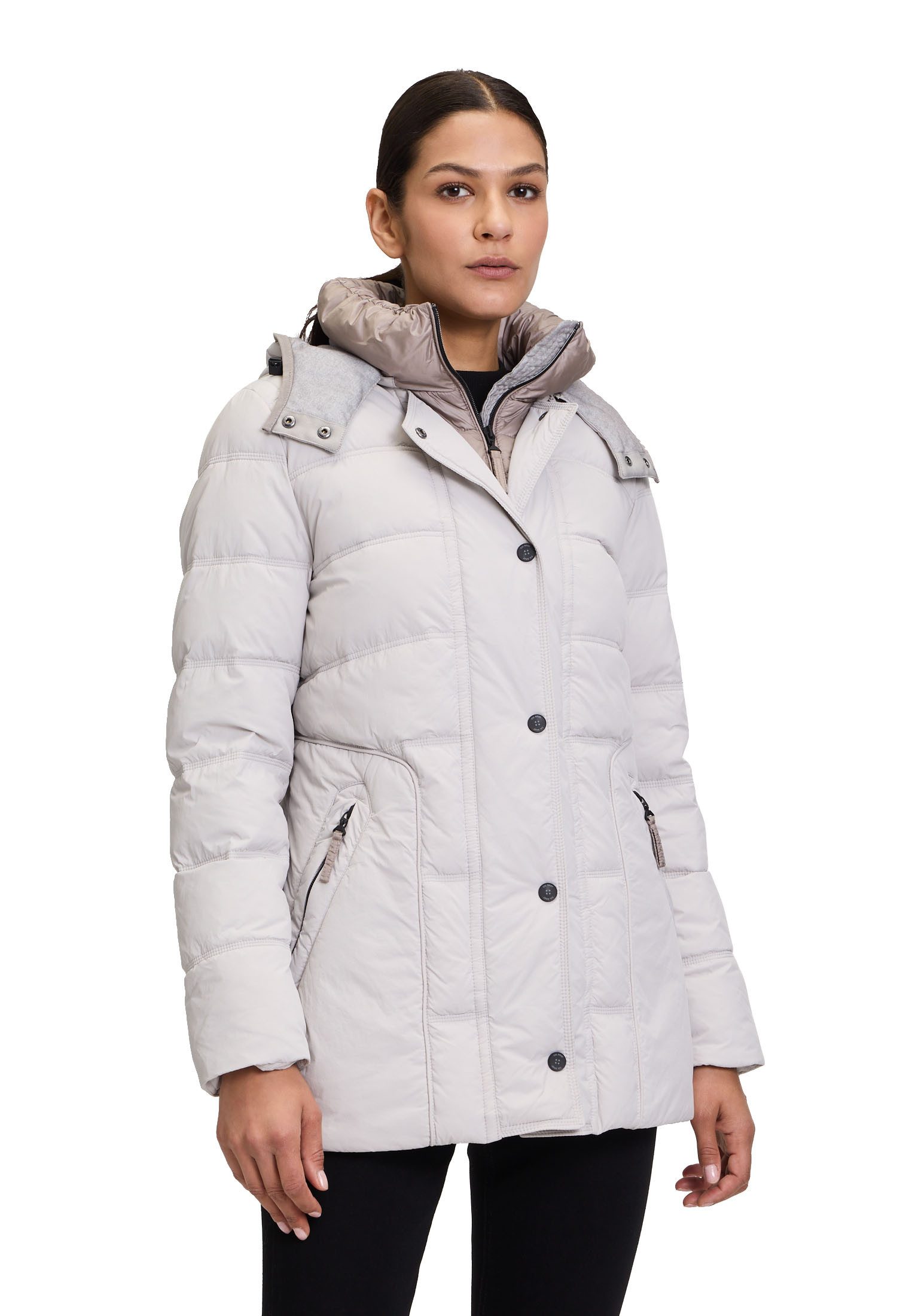 Gil Bret Winterjacke gesteppt mit Kapuze günstig online kaufen