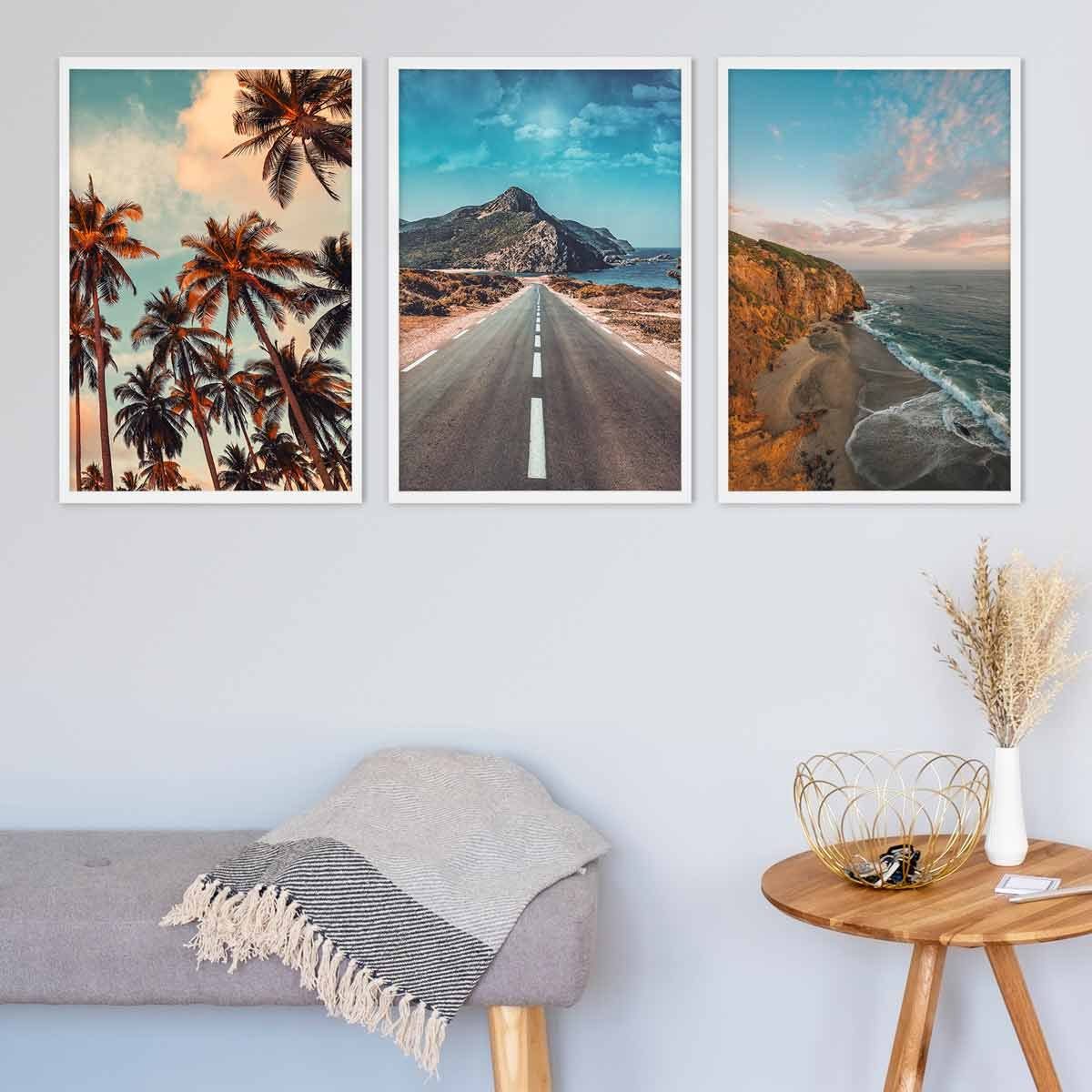 PHOTOLINI Bilderrahmen 3er Set, stabiles MDF-Holz, günstig online kaufen
