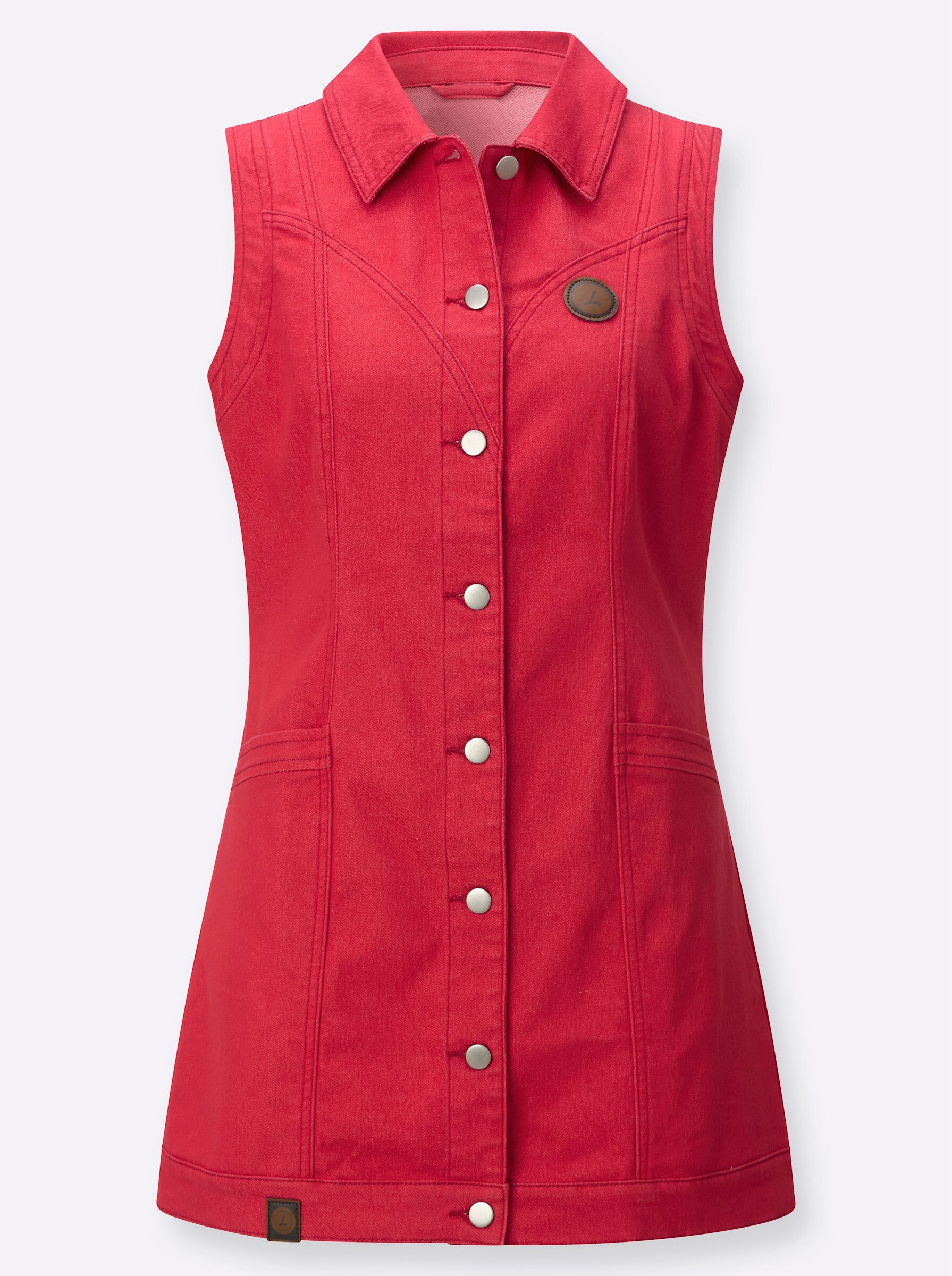 Witt Jerseyweste Jeans-Longweste