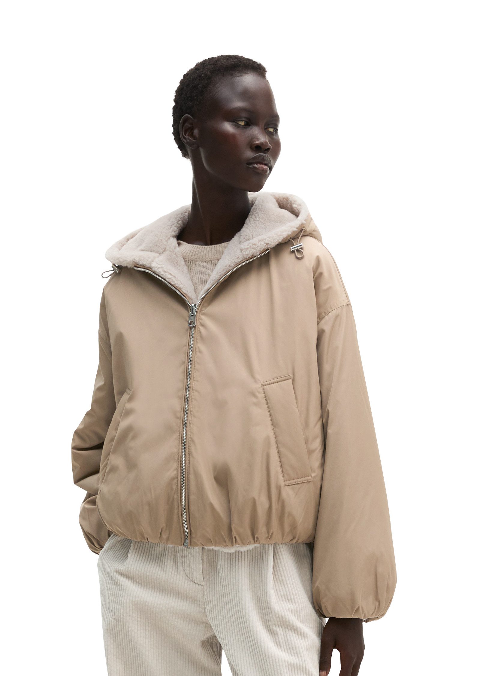 Marc O'Polo Outdoorjacke aus recyceltem Polyester