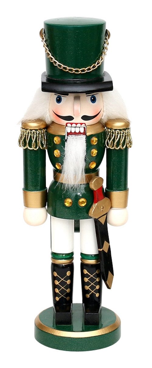 Dekohelden24 Щипцы для орехов Щипцы для орехов Soldat, klassisch, Detailreiche Bemalung, stabil und langlebig