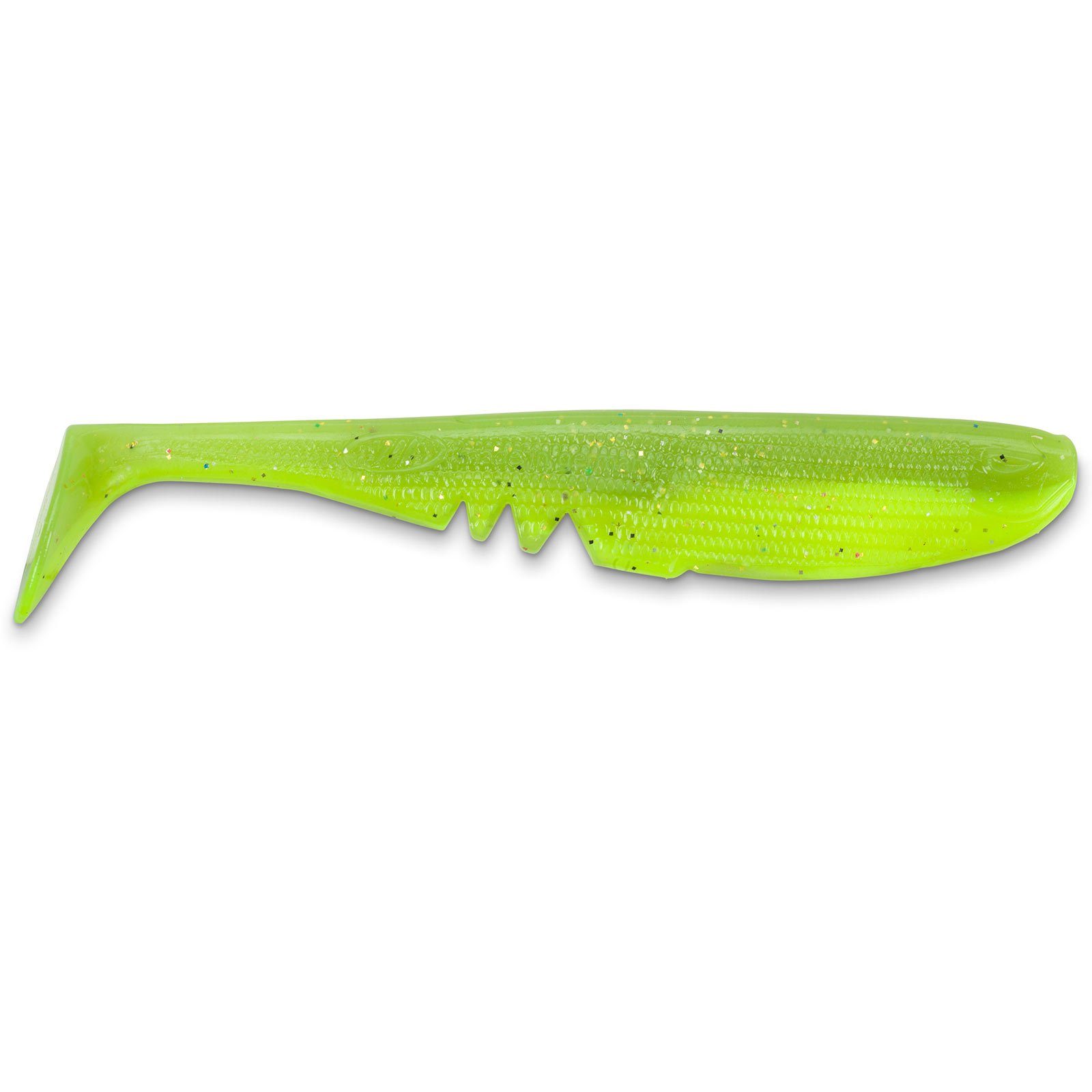 Moby Softbaits Kunstköder, Sänger Iron Claw Moby Racker Shad Non Toxic 10,5cm Fluo Yellow/Chartreuse 1 Stk. Gummifische Flue Yellow/Chartreuse