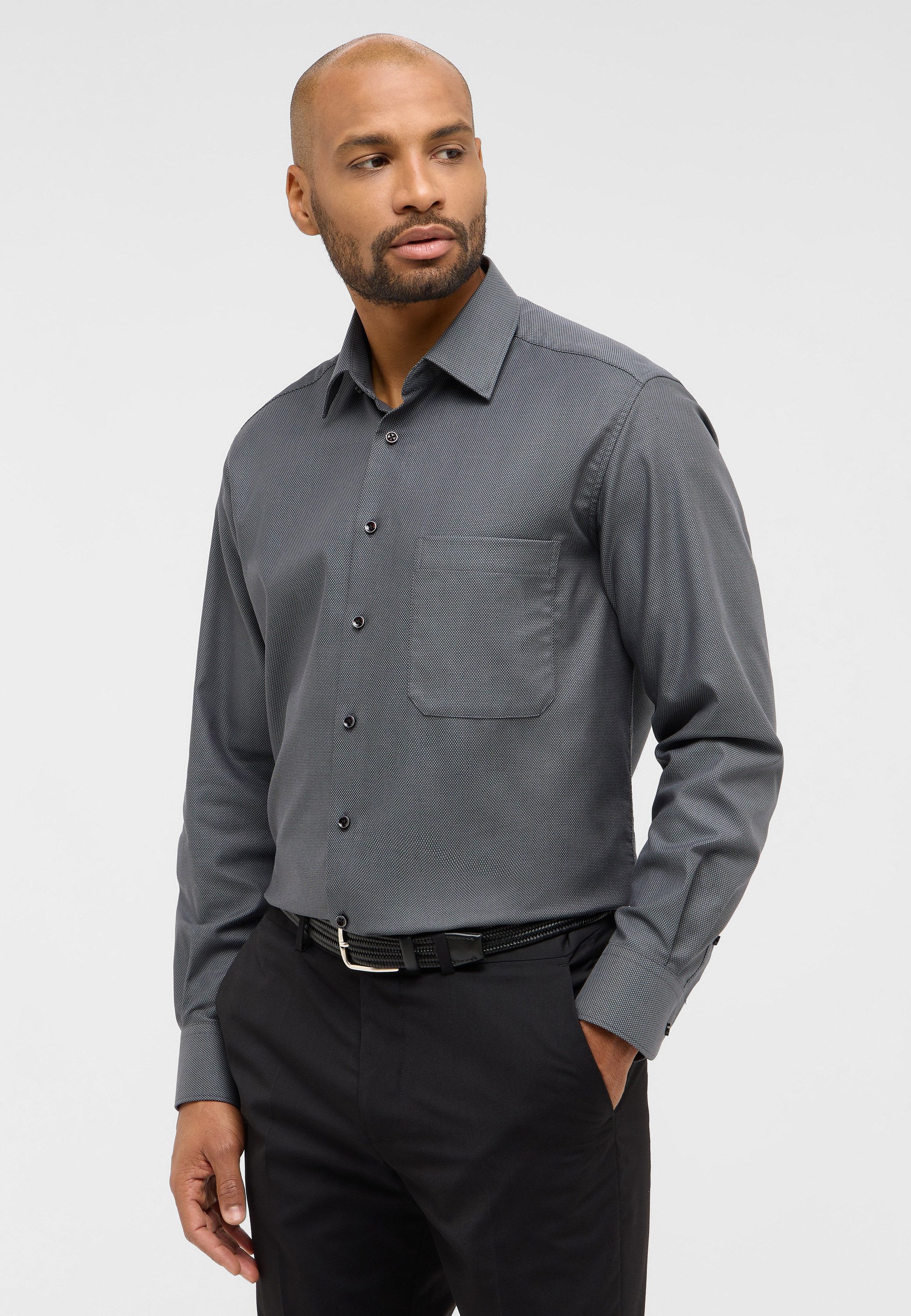 Eterna Langarmhemd COMFORT FIT NON IRON (bügelfrei) günstig online kaufen