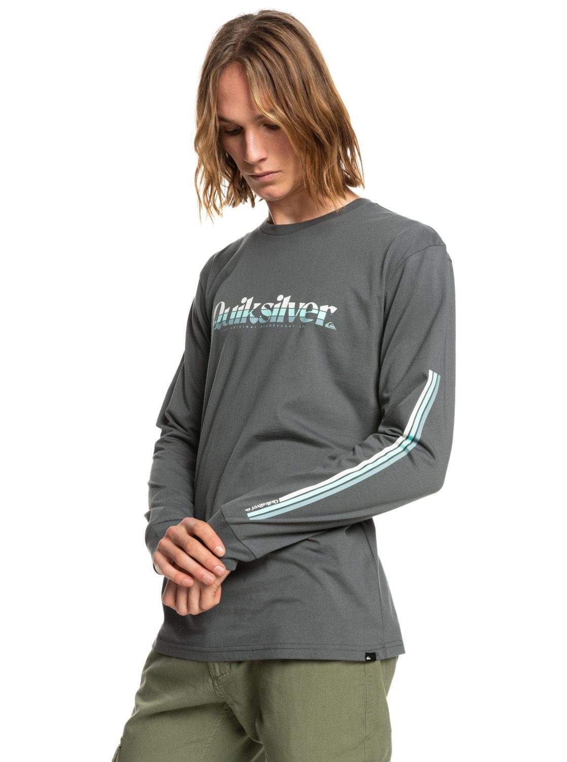 Quiksilver Gate Iron Langarmshirt Colours Primary