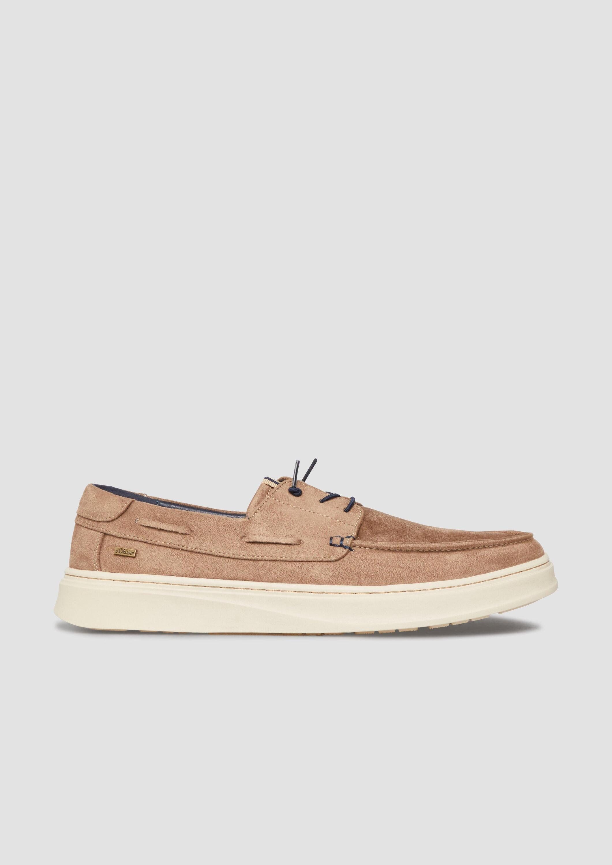 s.Oliver Slipper Schnürschuh Halbschuhe mit Sohle