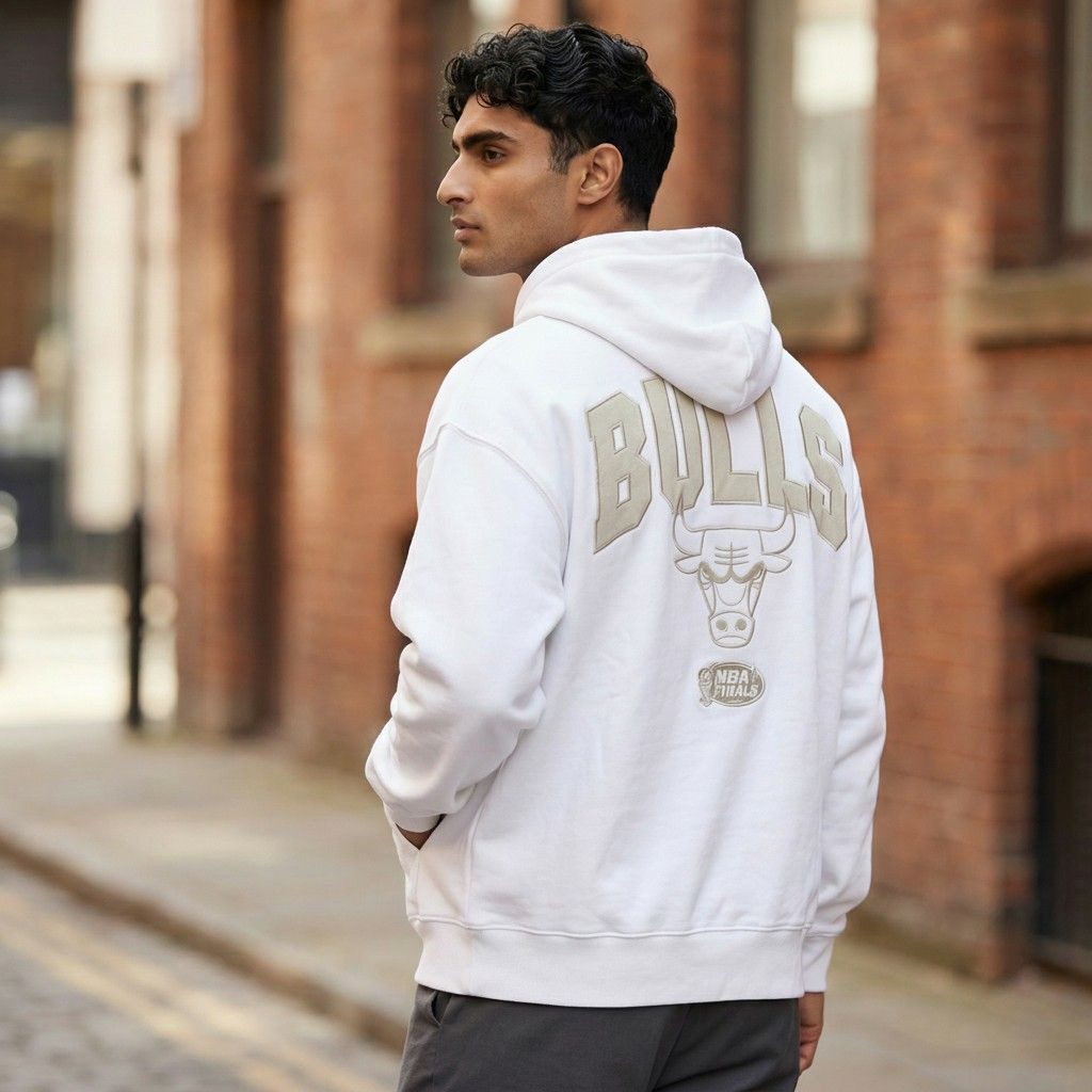Mitchell & Ness Kapuzenpullover ELITE NEUTRALS Chicago Bulls