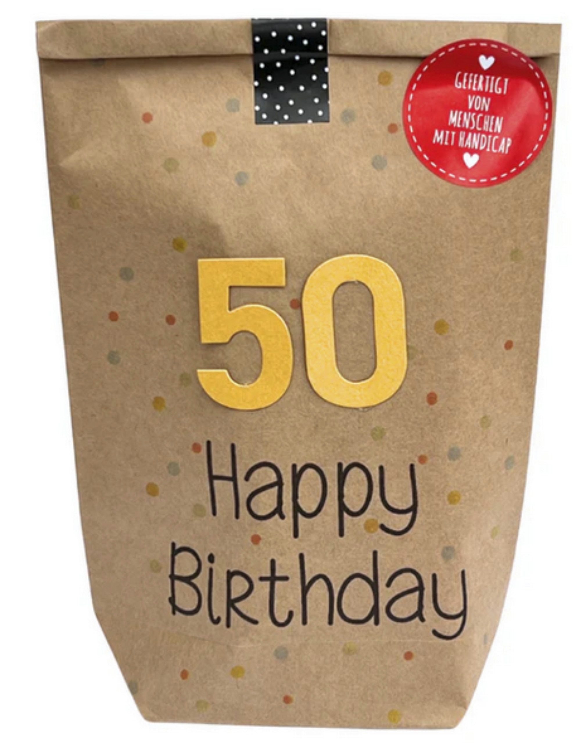 Wunderle Wundertüte „50. Geburtstag“ – kleine Geschenkidee für den runden Geburtstag