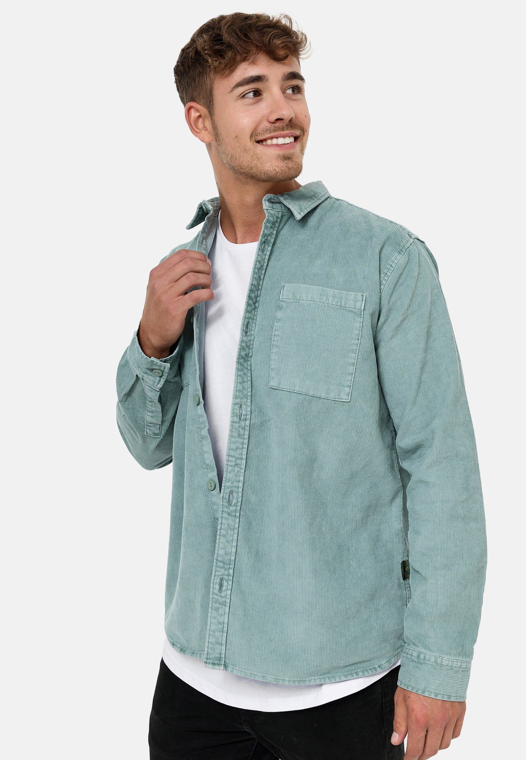 Indicode Langarmhemd Herren Thyge Herrenhemd Langarm günstig online kaufen