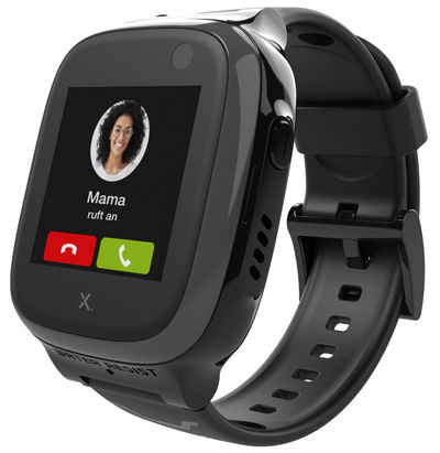 Xplora X5 Play grau Smartwatch (3,55 cm/1,4 Zoll, Android), Anrufen, Standort, SOS