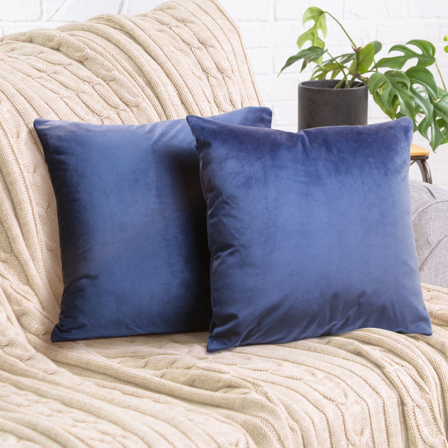 Cozyor Kissenbezug Samt Kissenhülle in diversen günstig online kaufen