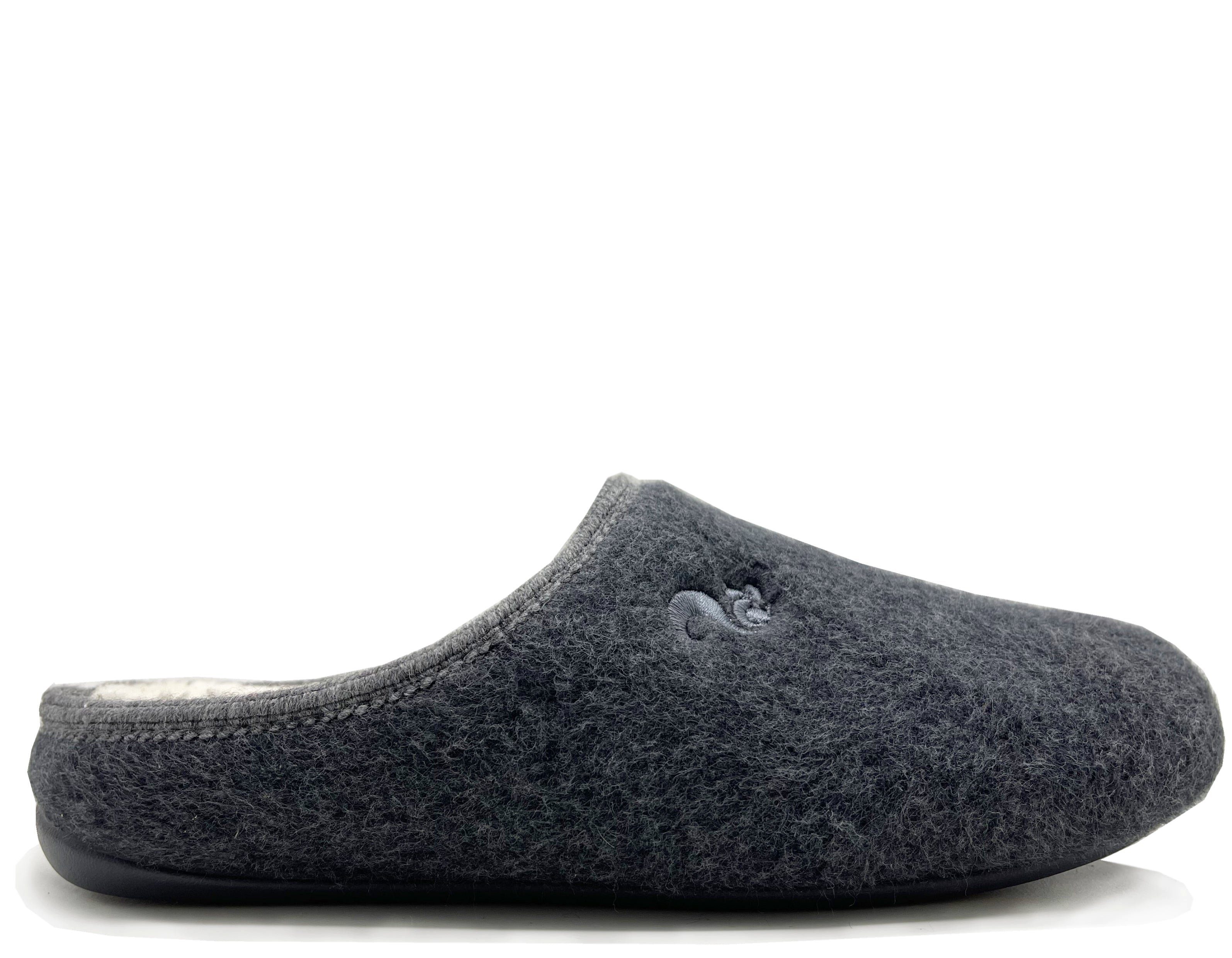 thies 1856 Organic Slipper Vegan Slipper Dark Grey | Slipper