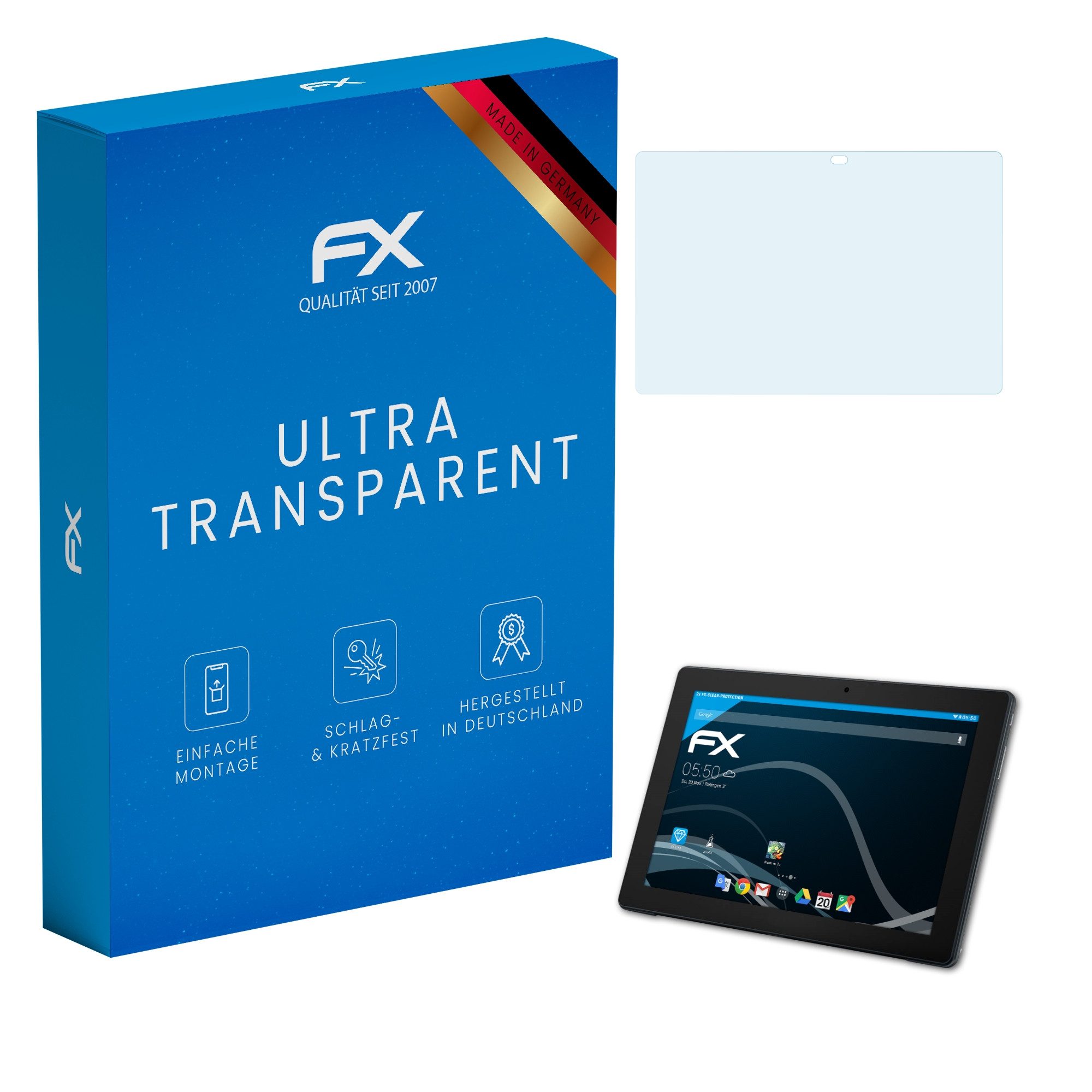 Schutzfolie Displayschutz für Medion LIFETAB P10356 MD99632