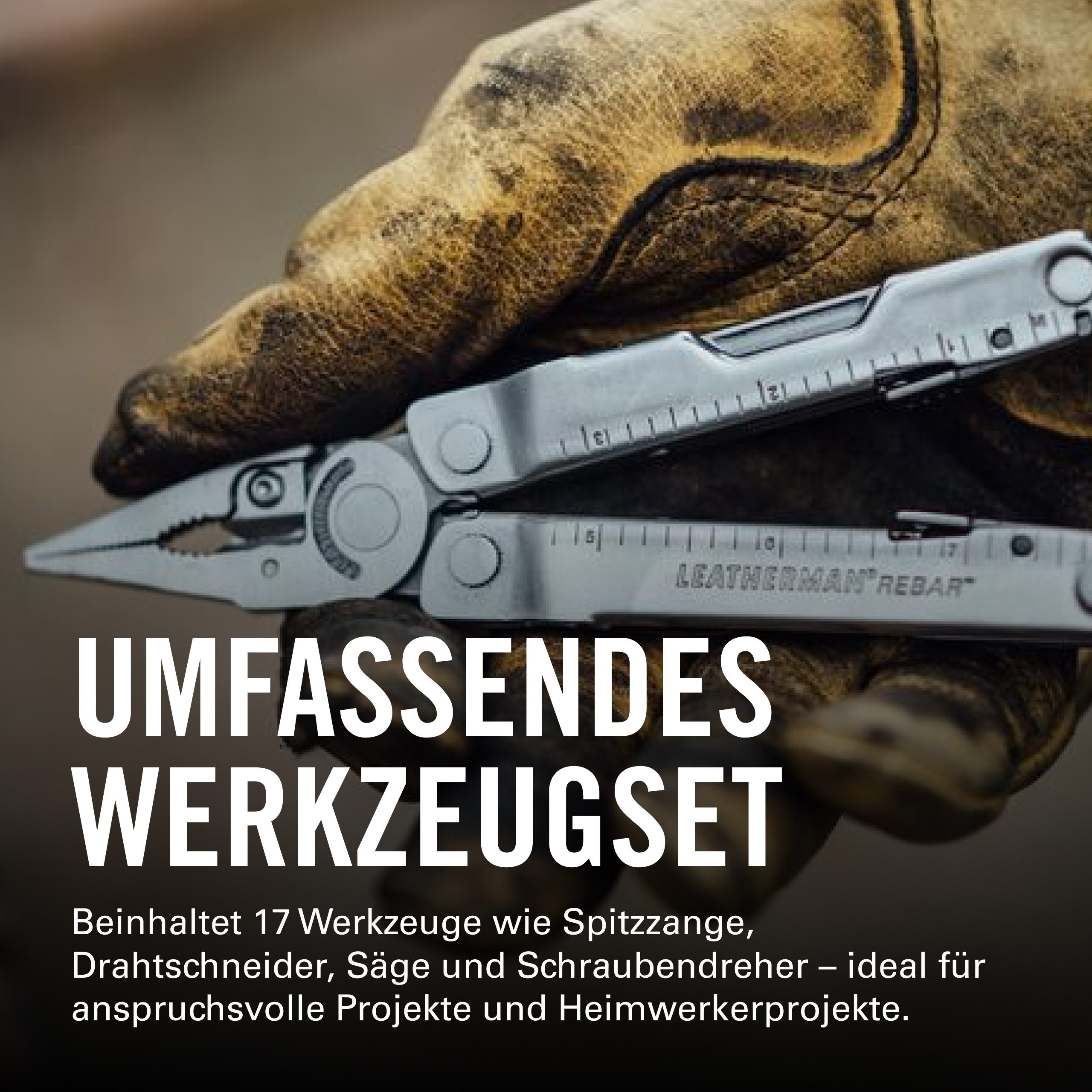 Leatherman Multitool Leatherman Rebar Multi-Tool - 17 Werkzeuge