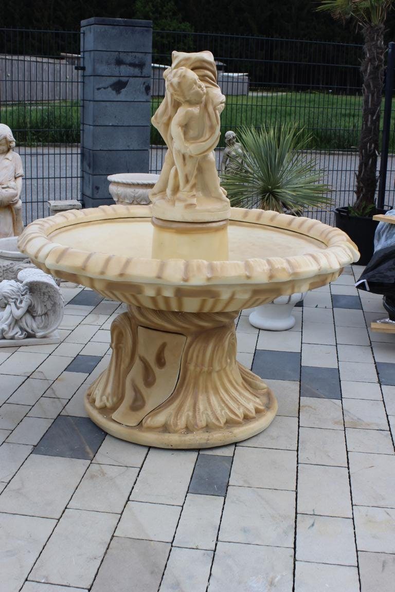JVmoebel Gartenbrunnen, Fontäne Garten Dekoration Springbrunnen Skulptur Brunnen  Garten Fontaine Sofort