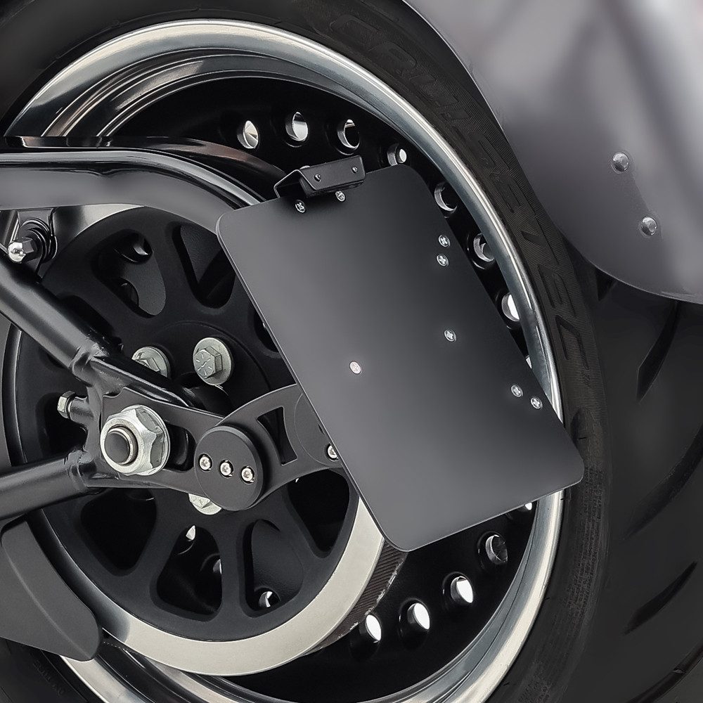 Craftride Kennzeichenhalter Seitlicher Kennzeichenhalter für Harley Davidson Softail 08-17 # schwa