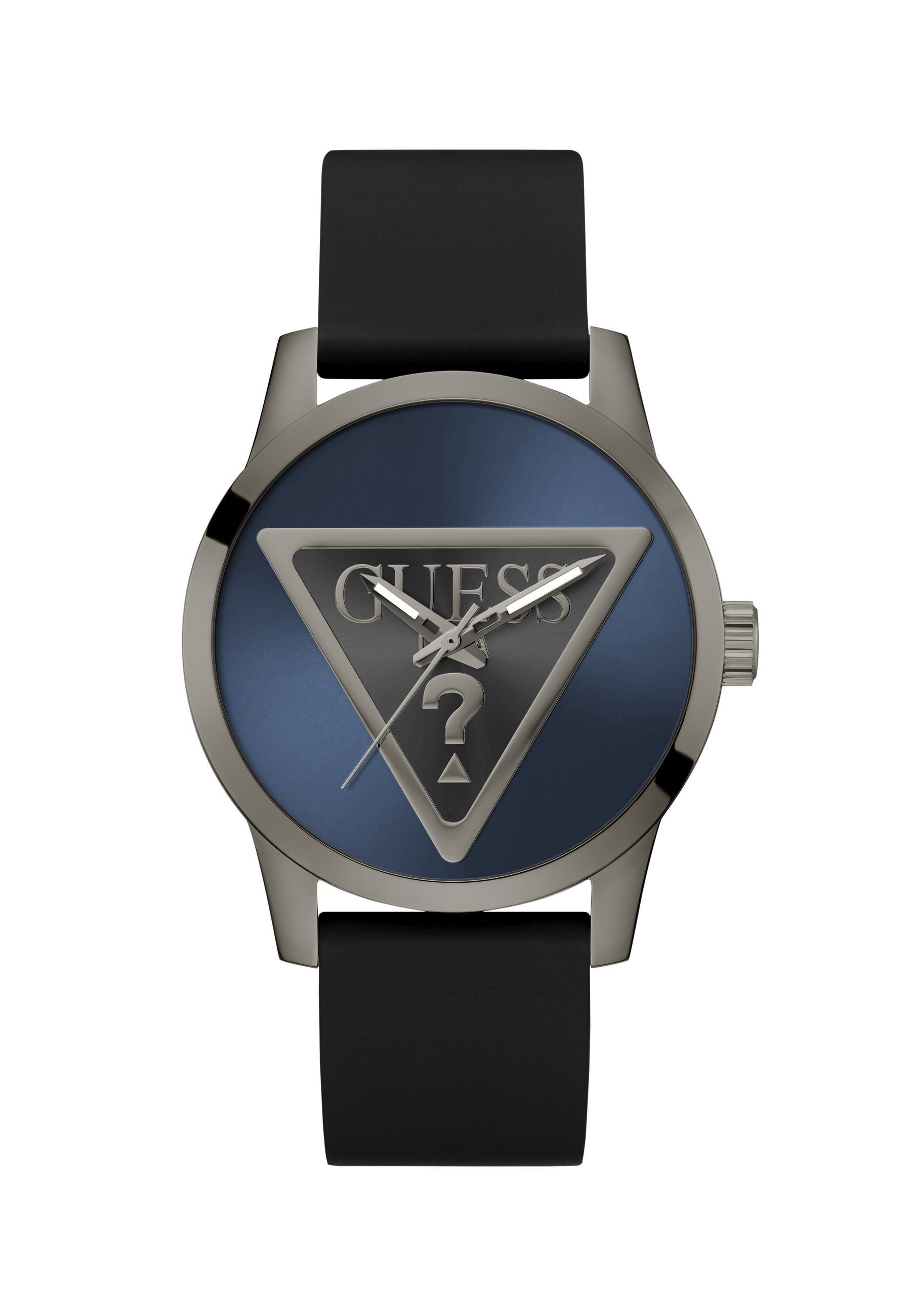 Guess Quarzuhr BADGE, (1-tlg), Quarz-Analoguhr günstig online kaufen