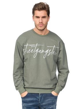 Denim House Sweatshirt Sweatshirt Herren Pullover mit All-Over Print Allover Print