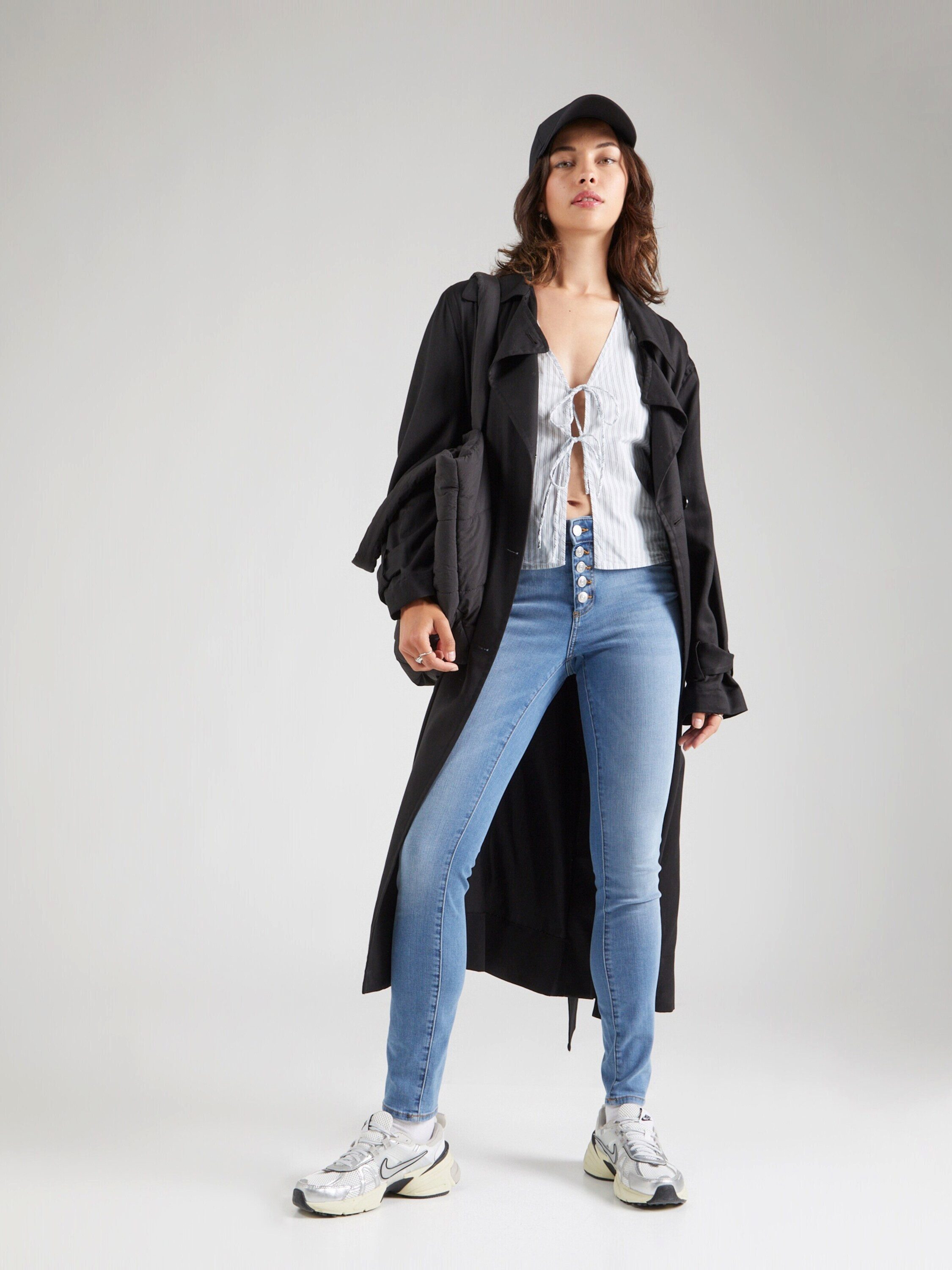 ONLY 7/8-Jeans ONLHush (1-tlg) Plain/ohne Details