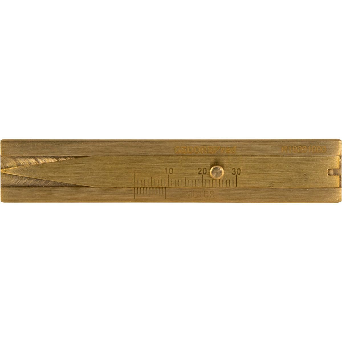 Gedore Elektrowerkzeug-Set red Reifenprofil-Tiefen- messer Messing