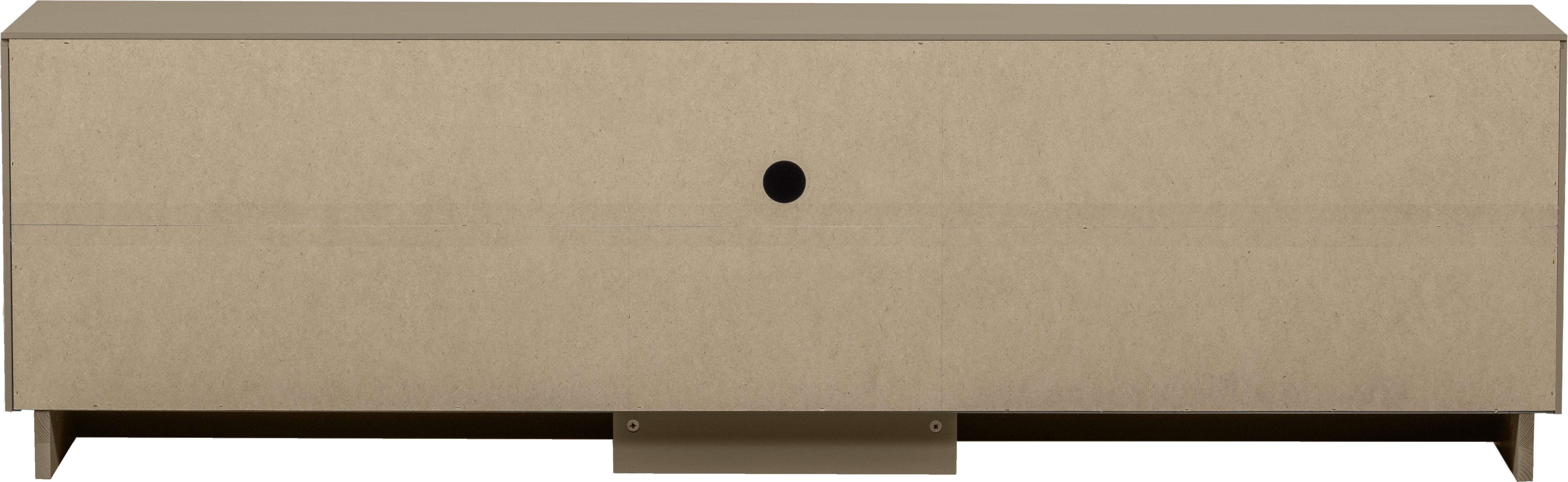 WOOOD Lowboard Teo TV-Bord, mit Kabeldurchführung, Push-to-Open-Funktion, Breite 180 cm