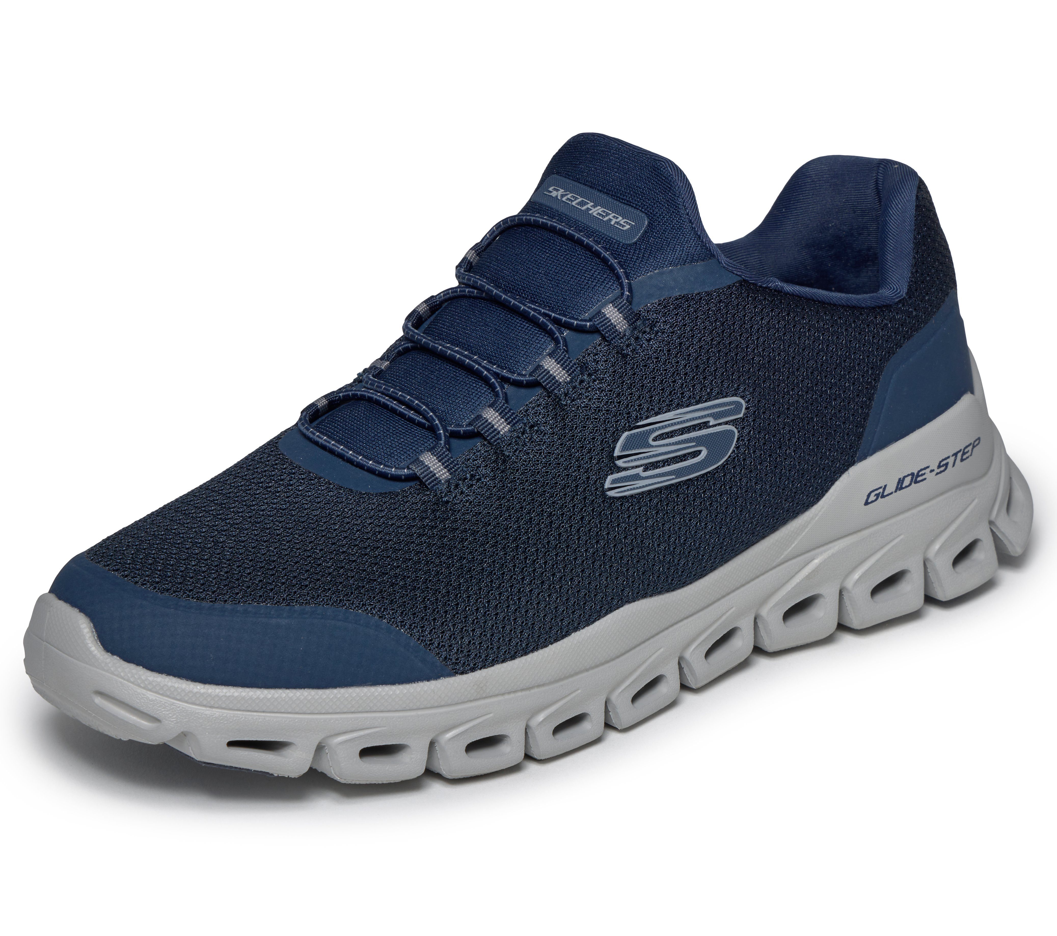 Skechers GLIDE-STEP-NOLTEK Slip-On Sneaker Schlupfschuh, Halbschuh, Freizeitschuh, mit Gummizug