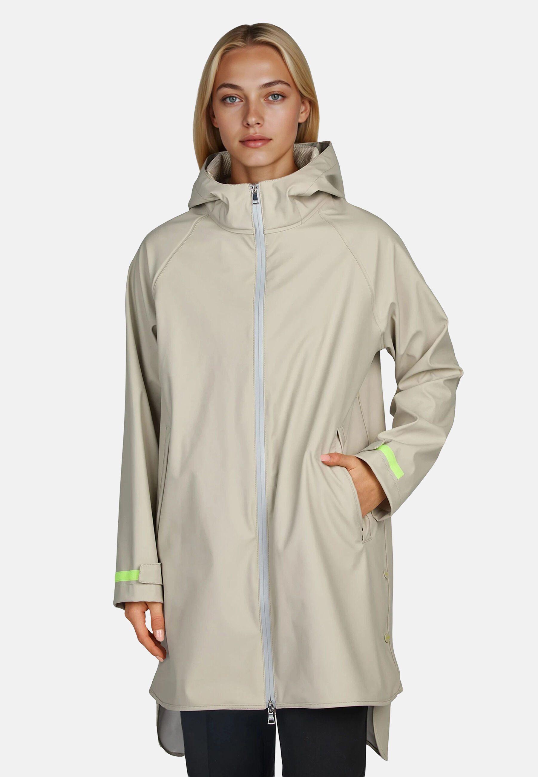 No.1 COMO Regenmantel MAREMMA mit Kapuze