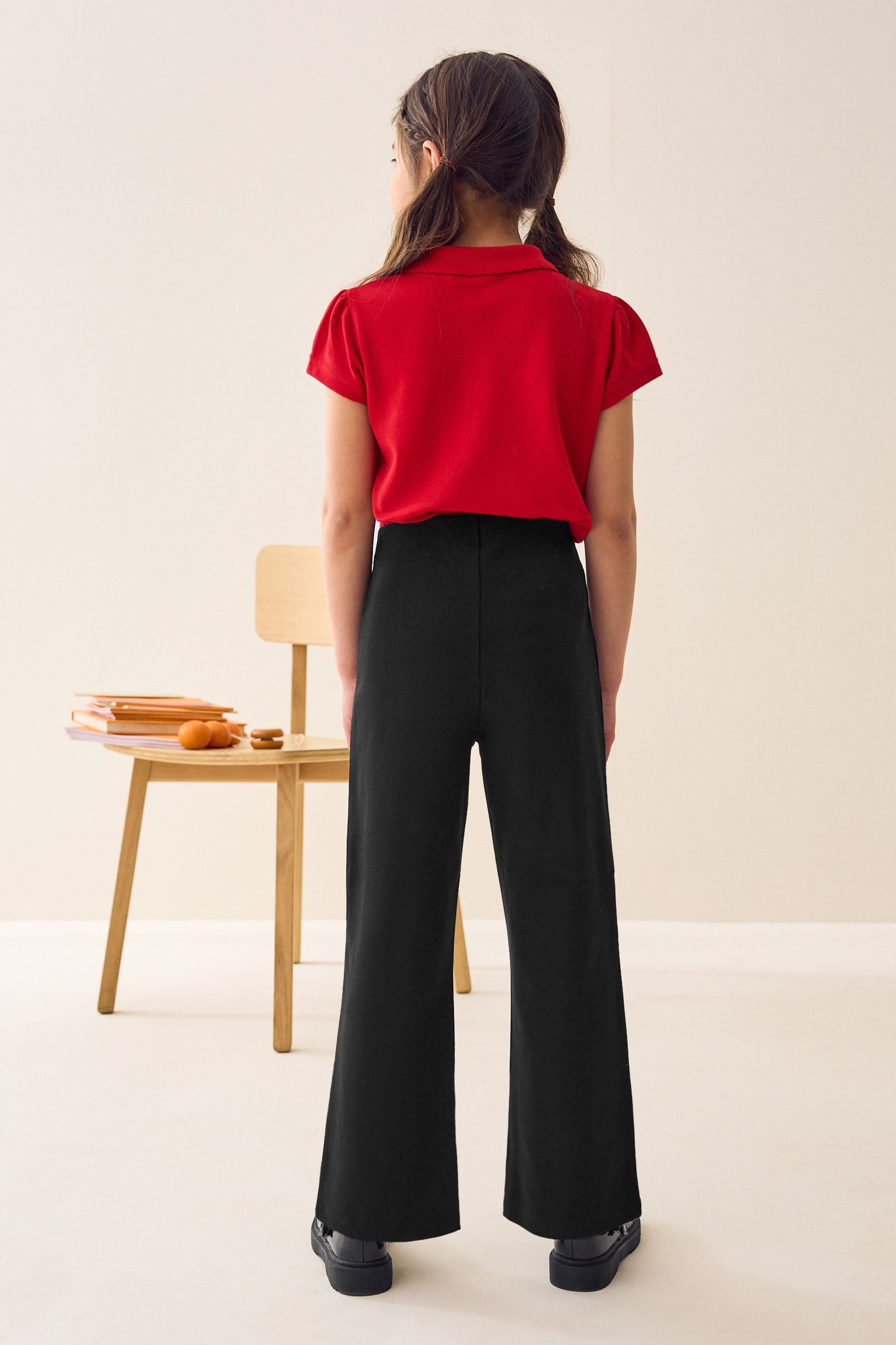 Next Stretch-Hose Längere Schlupf-Hose Bootcut Fit mit Stretch (1-tlg) – Bild 2 von 5