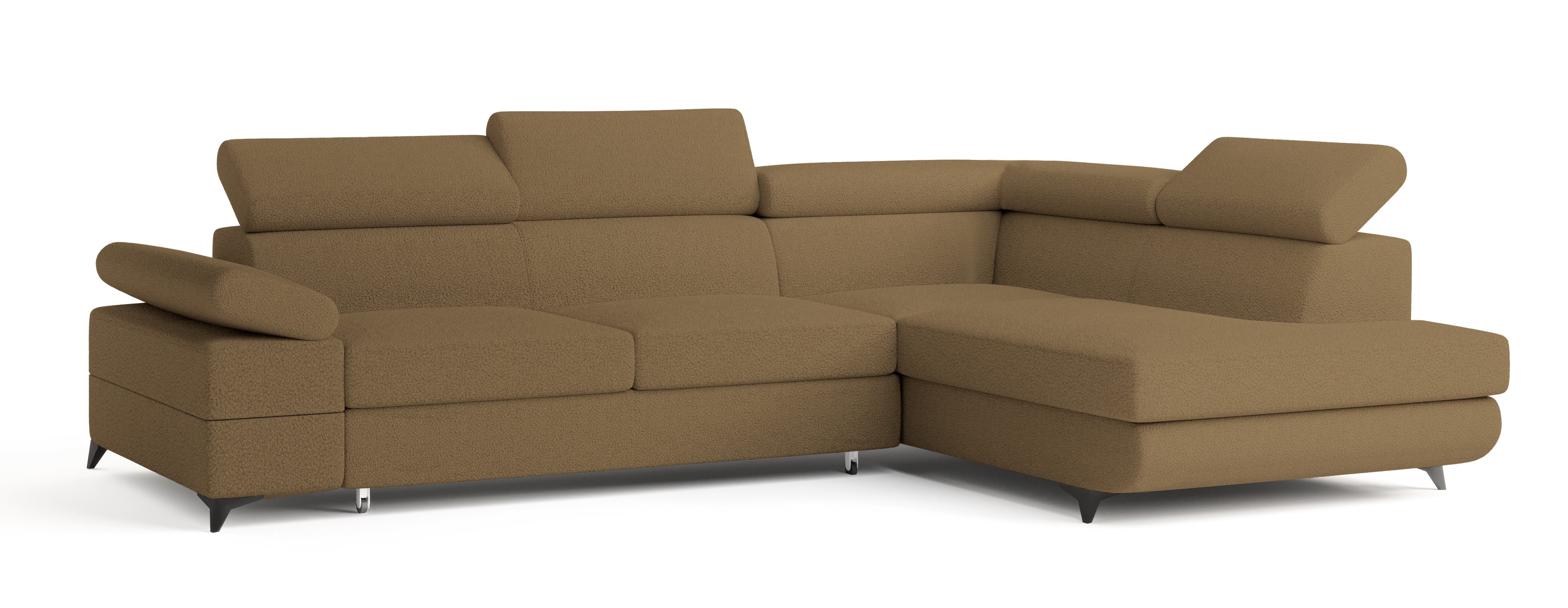 Masseno Ecksofa FAVIEN mit Schlaffunktion L-Form, günstig online kaufen