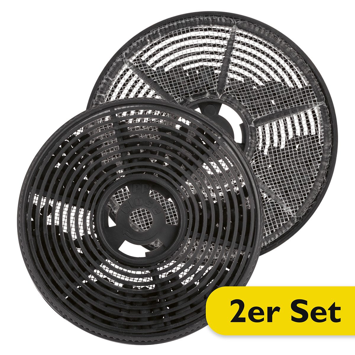 BOMANN Aktivkohlefilter KF 571, 2er Set, für DU 774 G, DU 7602 G, DU 7610 G