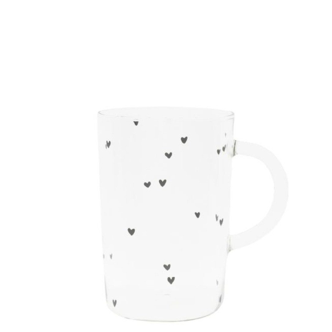 Bastion Collections Teeglas Bastion Collections Teeglas Herzen H11cm, glas