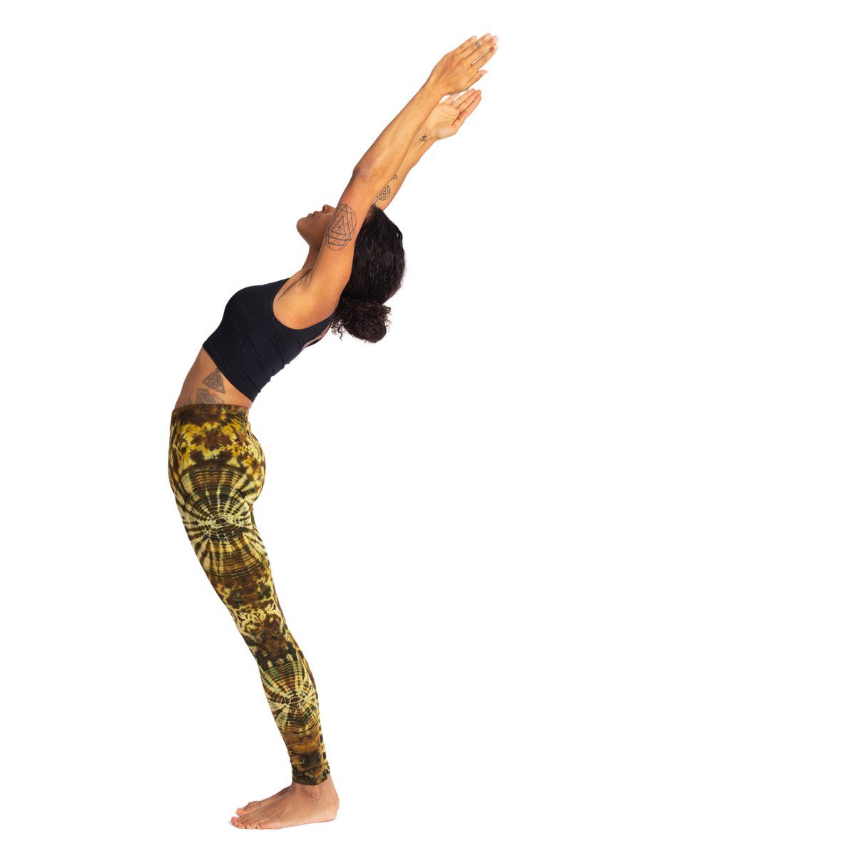 PANASIAM Leggings Unikat Batik Leggings 'Sonne' günstig online kaufen