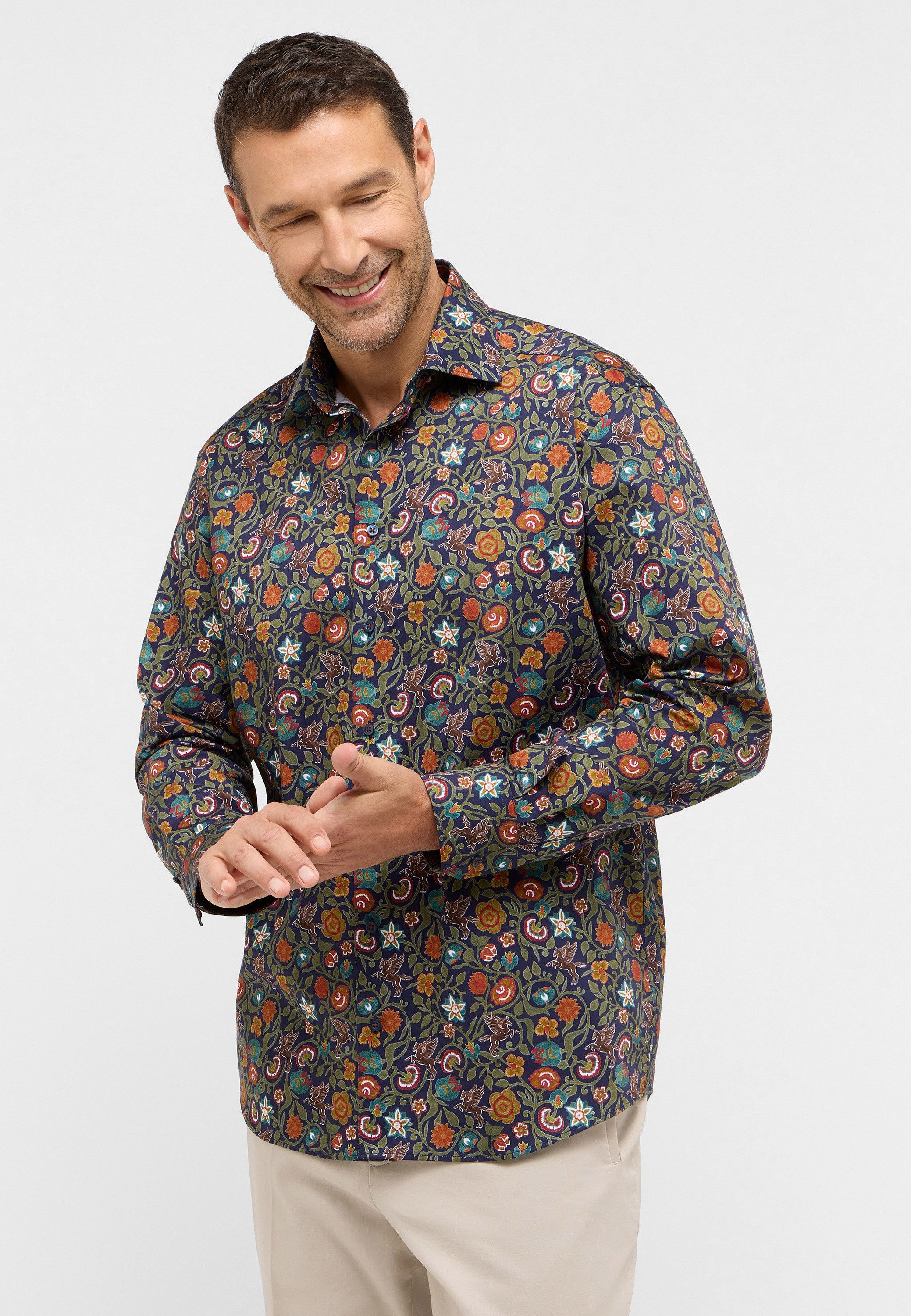 Eterna Langarmhemd "COMFORT FIT", NON IRON (bügelfrei) günstig online kaufen